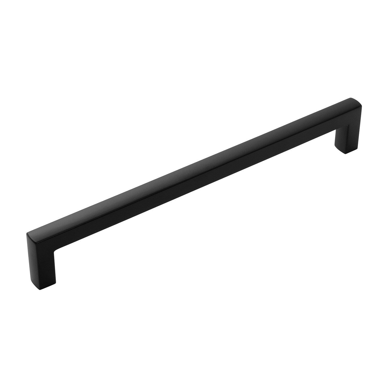 Belwith Keeler B079452MB Coventry 8-13/16-in , 224mm Center to Center Matte Black Rectangular Handle Drawer Pull