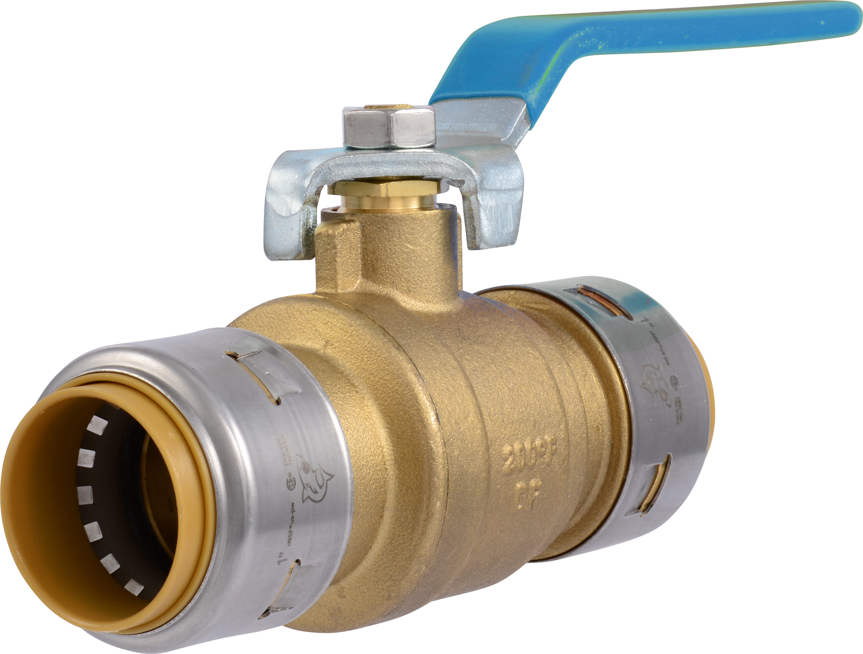 SharkBite UR22223Z Max 1-in Push-to-connect Brass Ball Valve