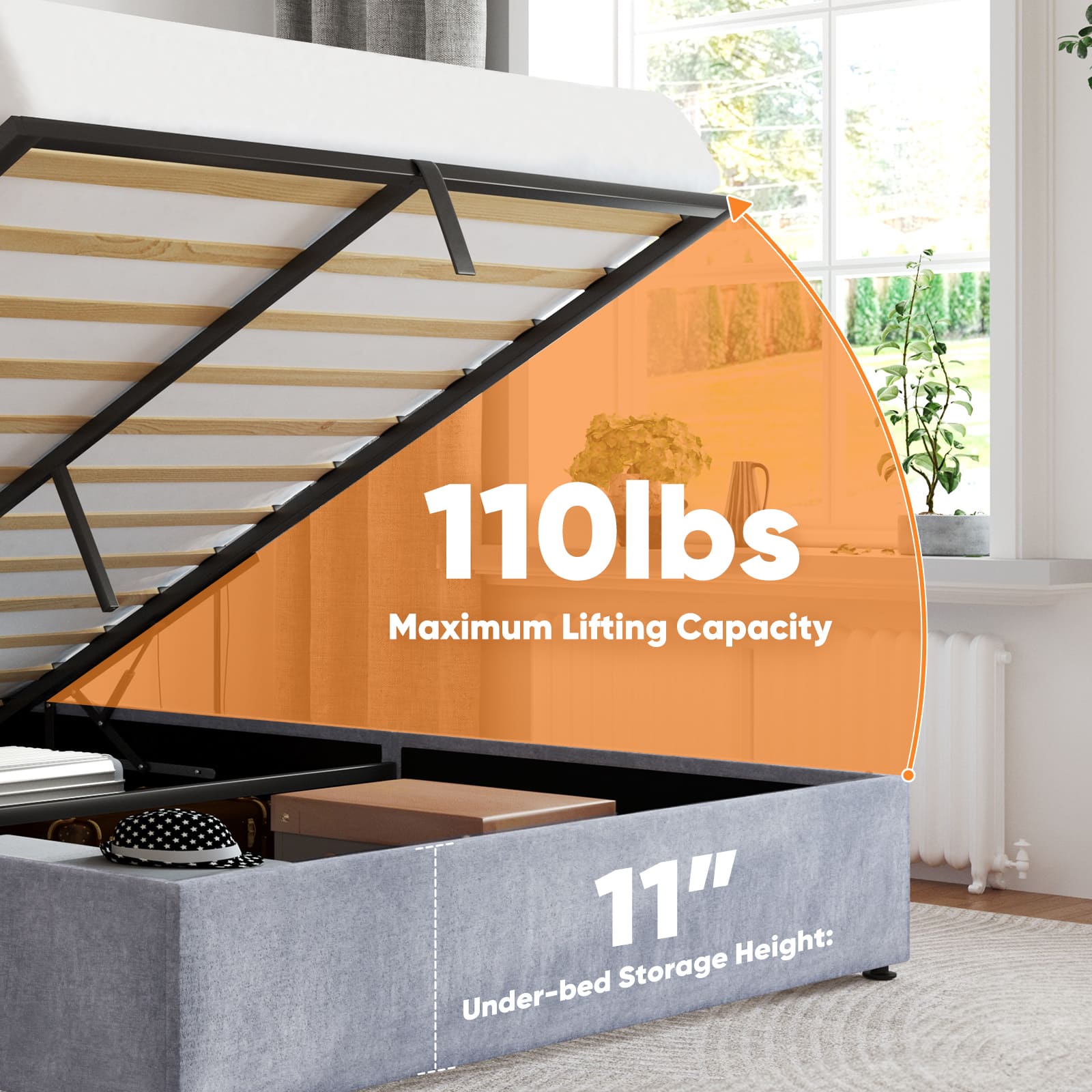 Sweetcrispy L-RBC-Q01-GY-Q beds - View #4