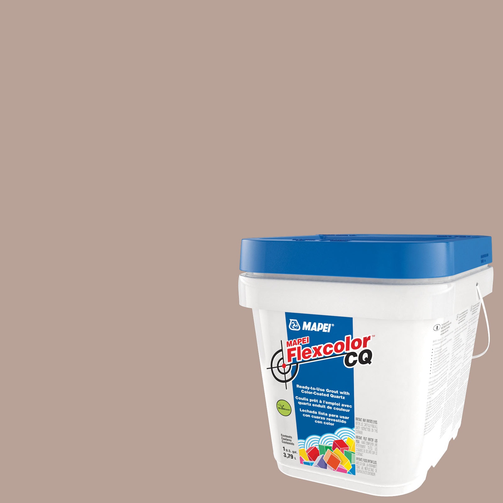 Flexcolor CQ Wicker #5224 Acrylic Premix Sanded Grout (1-Gallon) in Brown | - MAPEI 4KA522404