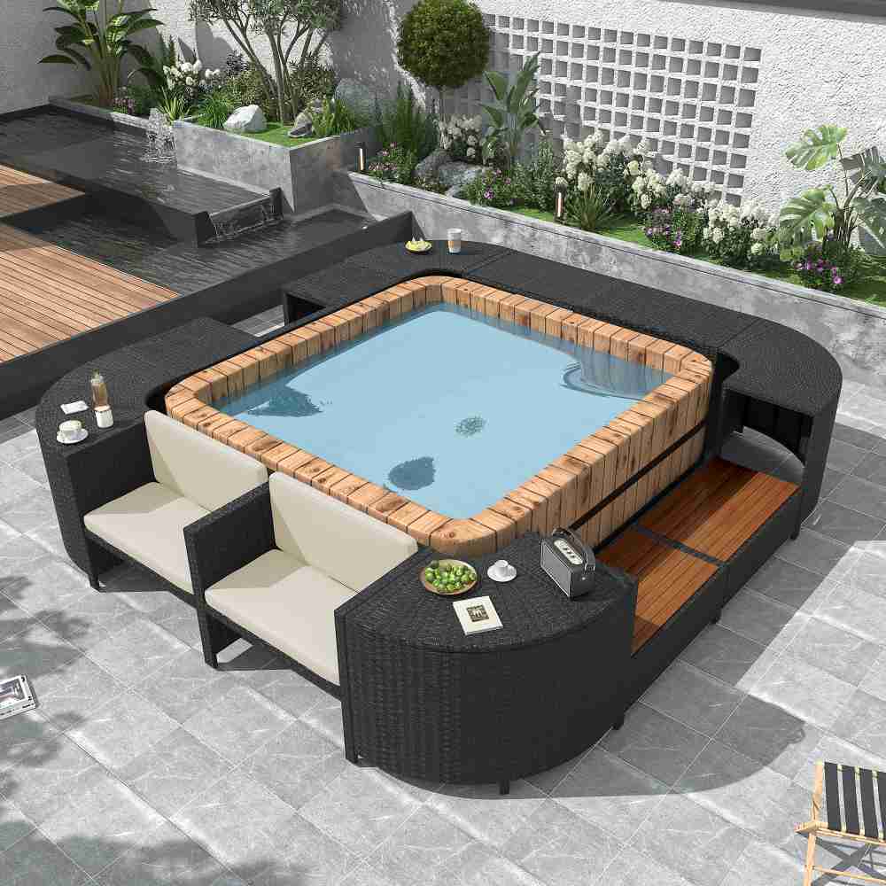 Coolbibila XAVI-SOFA-BEIGE Patio-Sofas-Daybeds - View #2