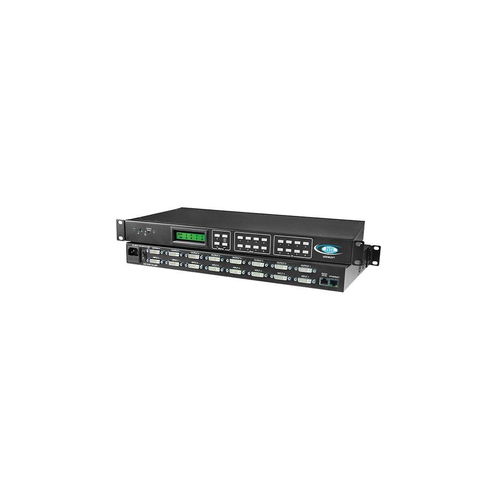  TCNCD289822 Network Technologies SM-4X4-DVI-LCD 4 x 4 in. DVI Video Matrix Switch