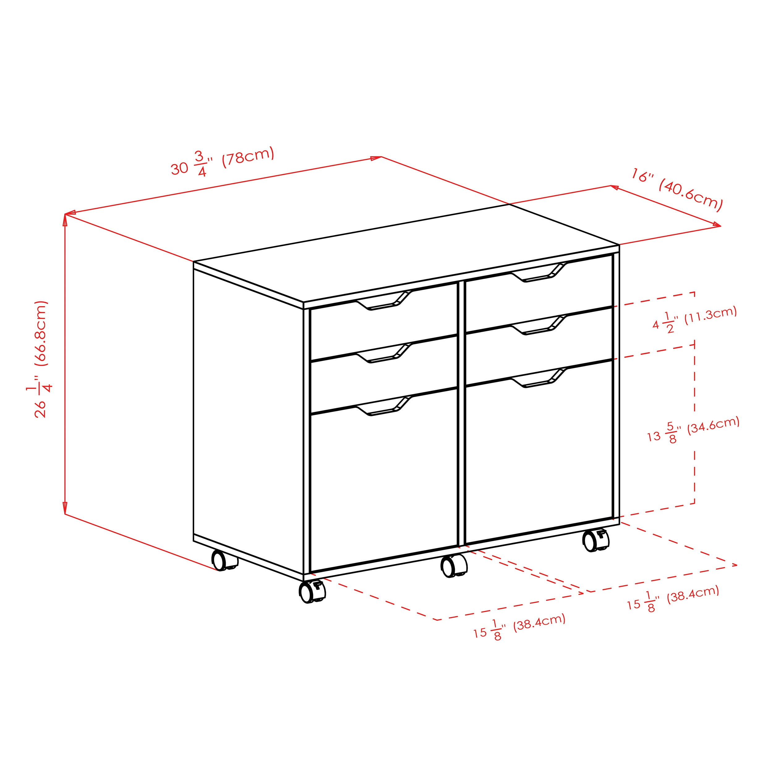 Winsome Wood 20622 Filing-Cabinets - View #11