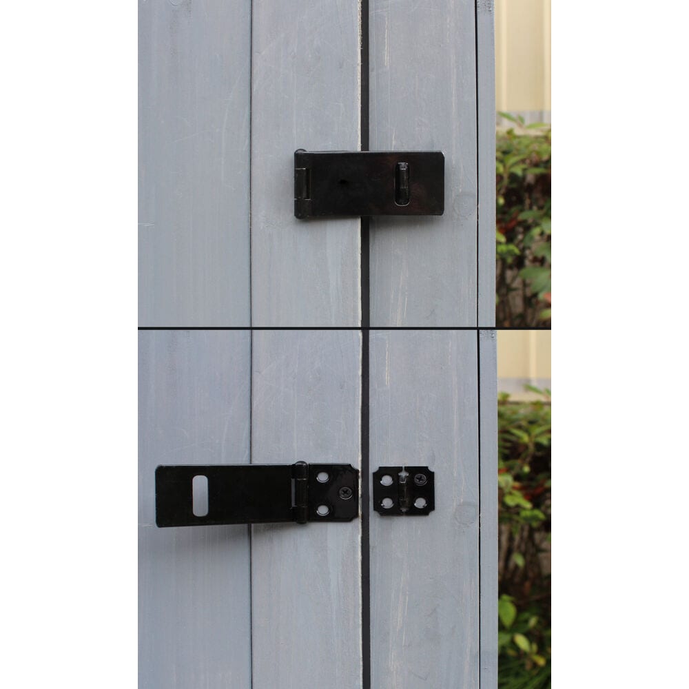 Hanover HANWS0102-GRY Wood-Storage-Buildings - View #8