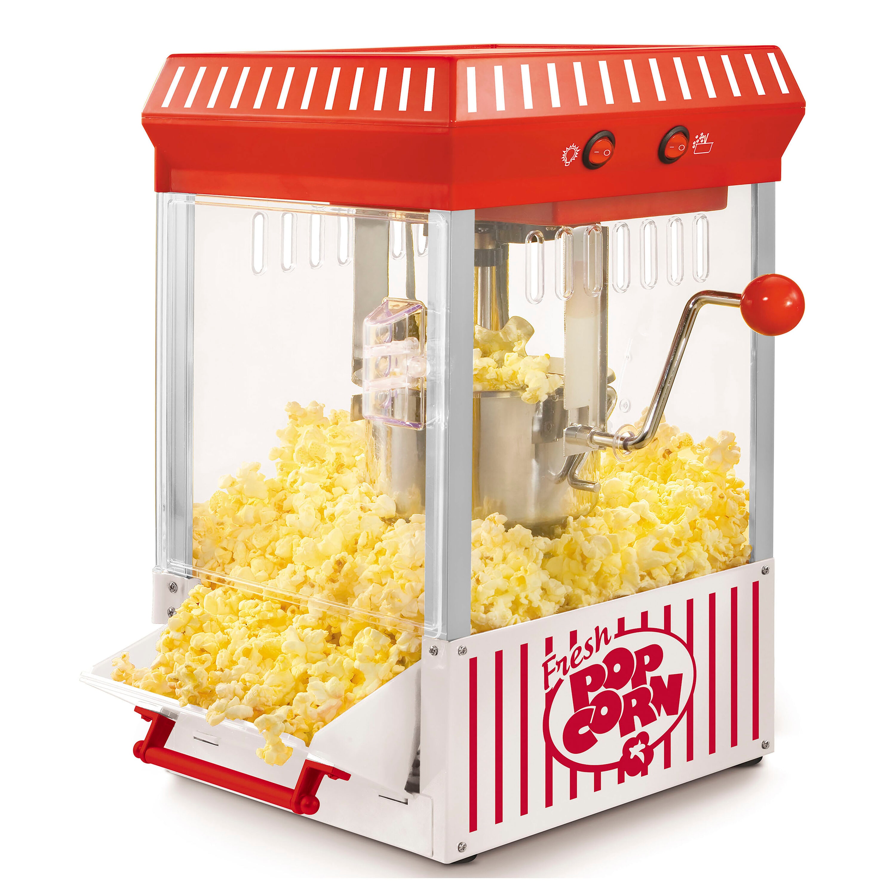 Small Popcorn Machine Popcorn Maker - Mini Electric Popcorn Popper Maker  Air Popper Small Hot Air Popcorn Popper with Measuring Cup and Removable  Lid