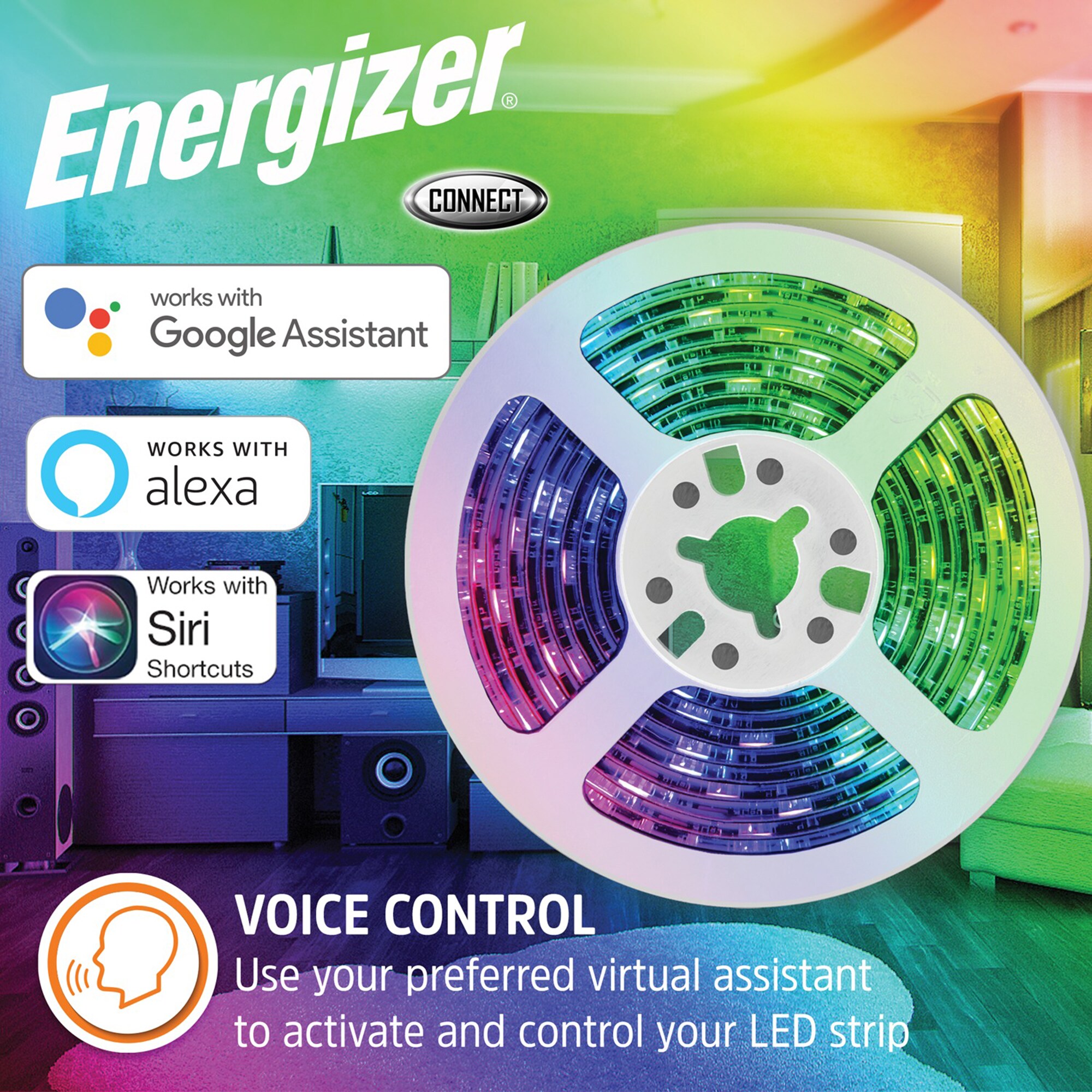 Energizer Connect ENRGRGBSTRIP5 Led-Cabinet-Lighting - View #3