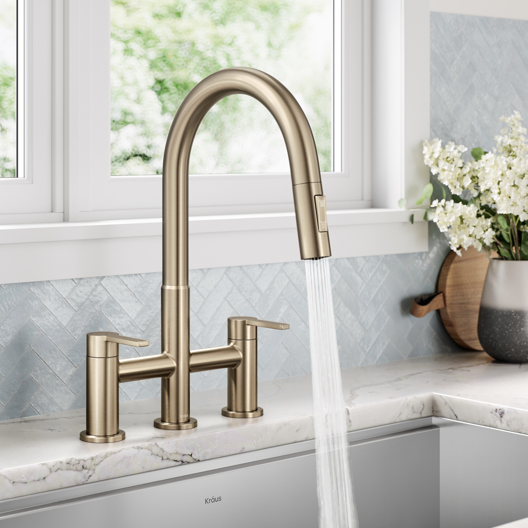 Kraus KPF-3122SFACB Kitchen-Faucets - View #3