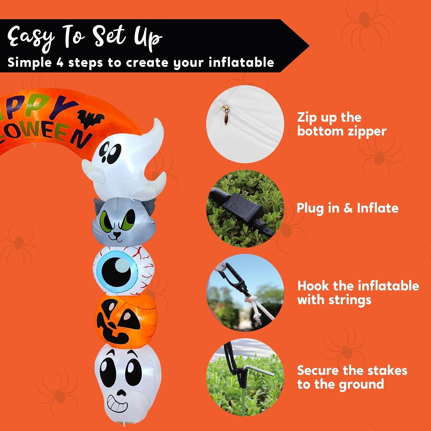 Joyfy 32014-B Outdoor-Halloween-Decor - View #2