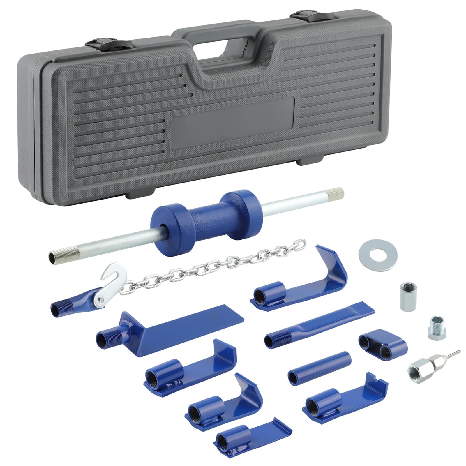 Aoibox  13LBS Dent Puller Slide Hammer Car Dent Removal Tool Kit Heavy Duty Auto Body Dent Repair Tool Kit