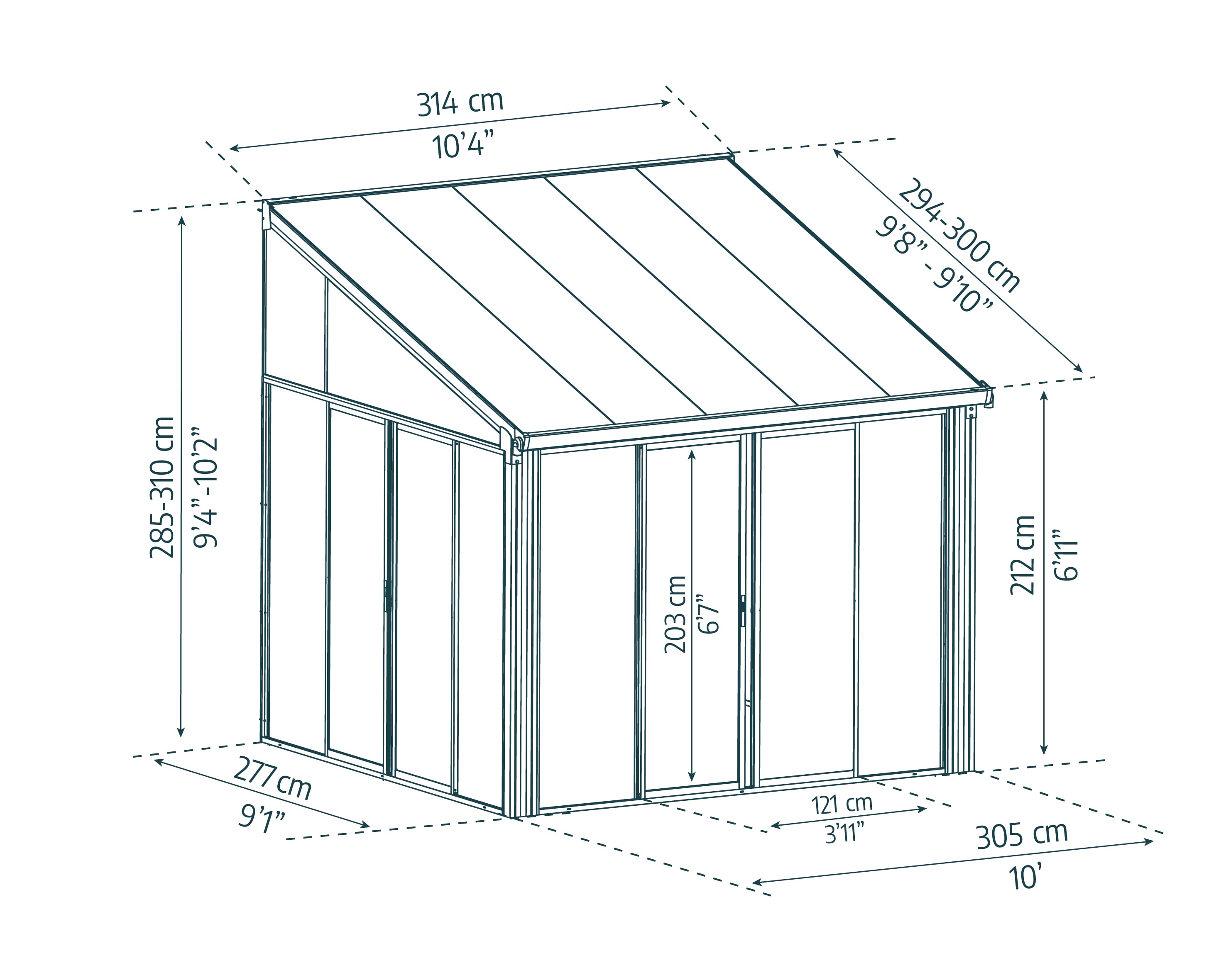 Canopia by Palram 707078 carports - View #5