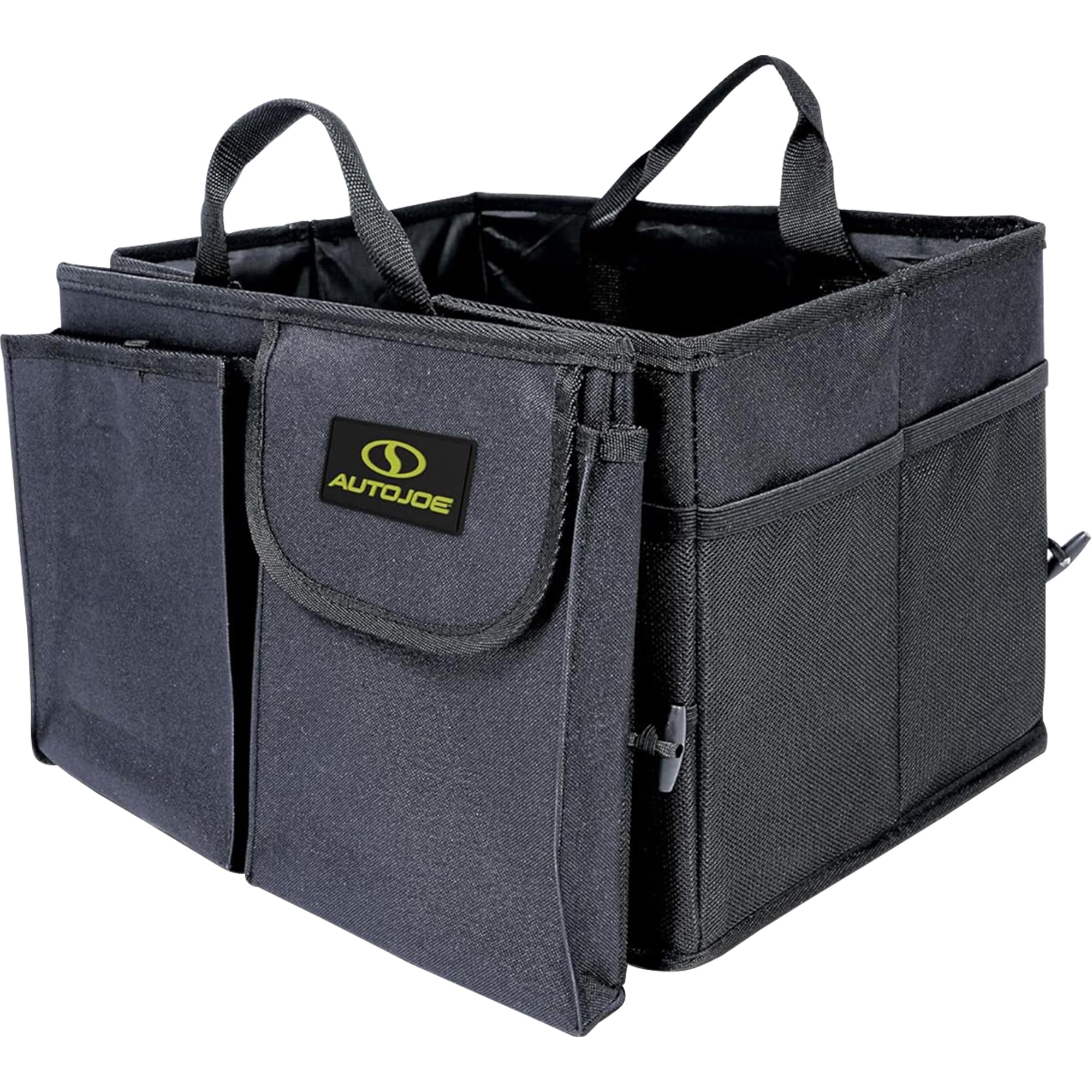 Auto Joe 416452 Collapsible Trunk Organizer Storage Caddy with Staps  ATJ-CTSO-BLK