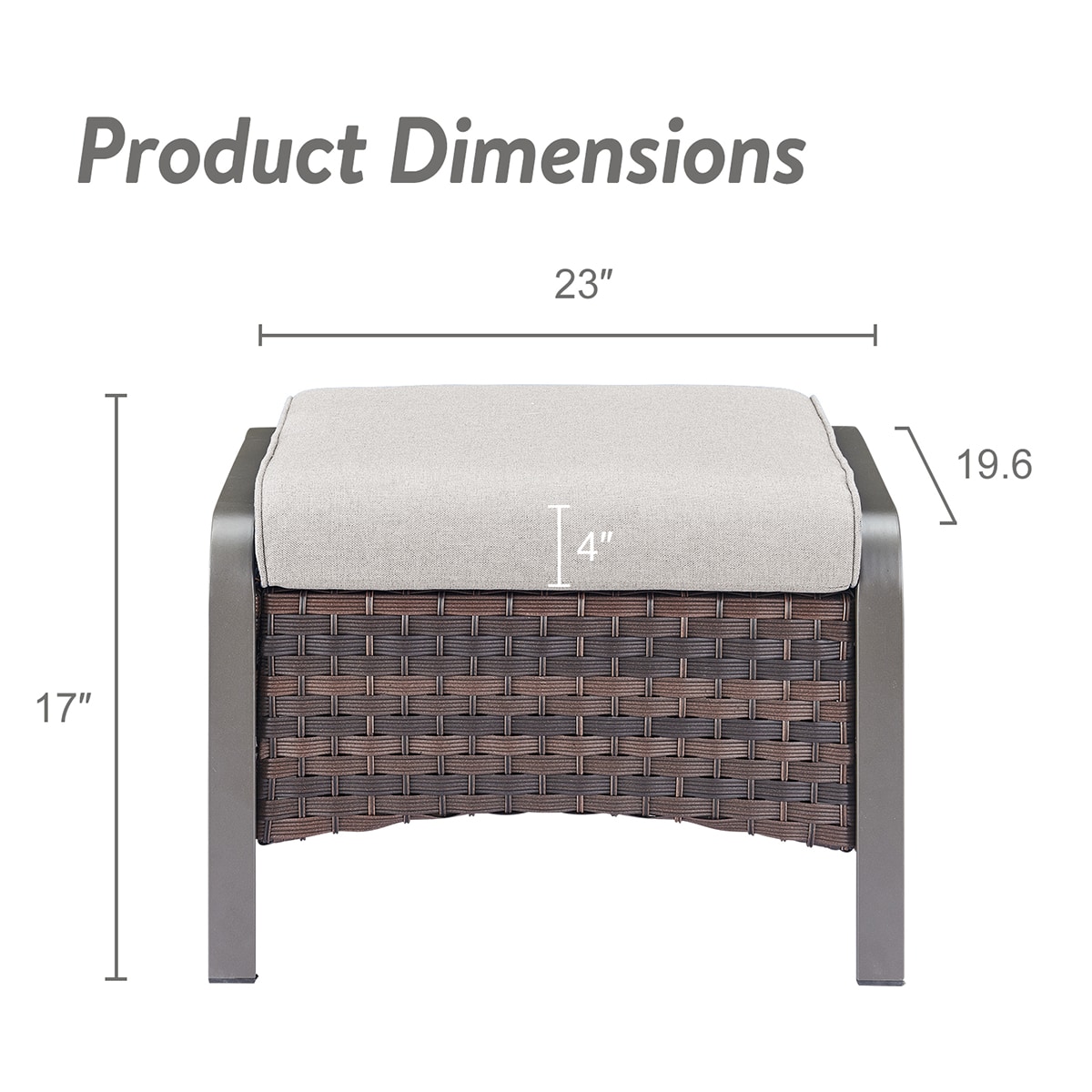 Rilyson FSTZB40-2 Stools-Ottomans - View #7