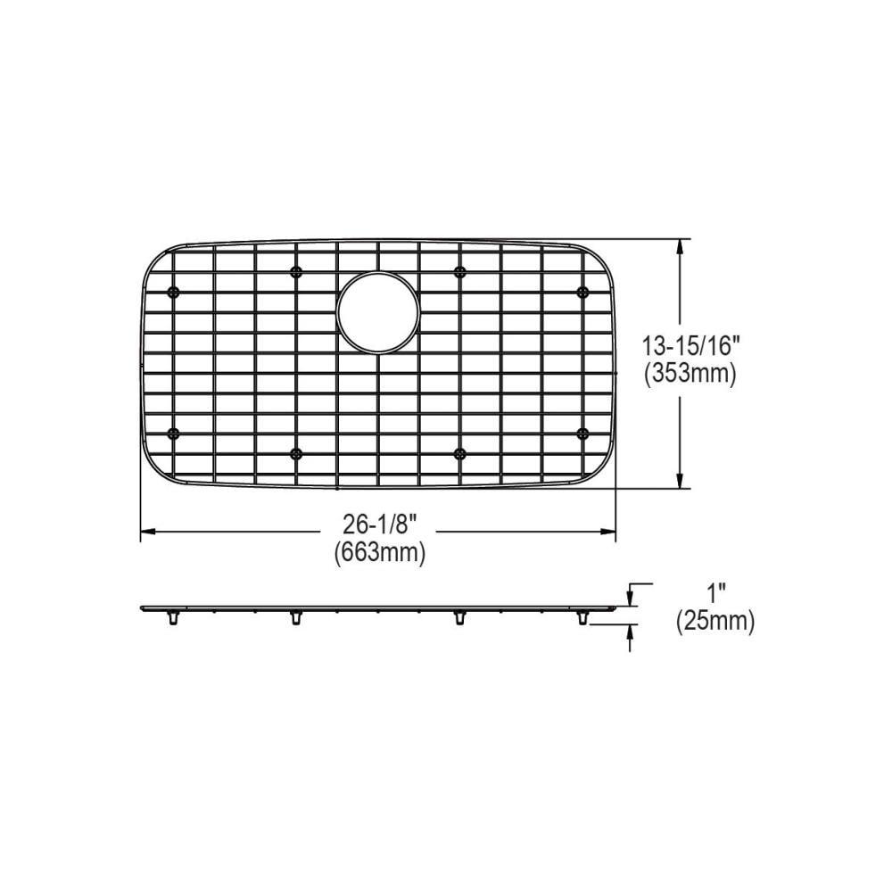 Elkay GOBG2816SS Sink-Grids - View #2