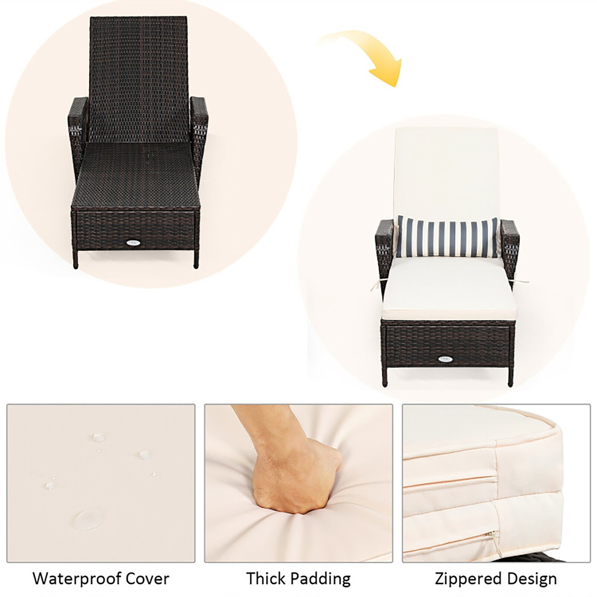 CASAINC CS-ORIP-542 Patio-Chairs - View #7