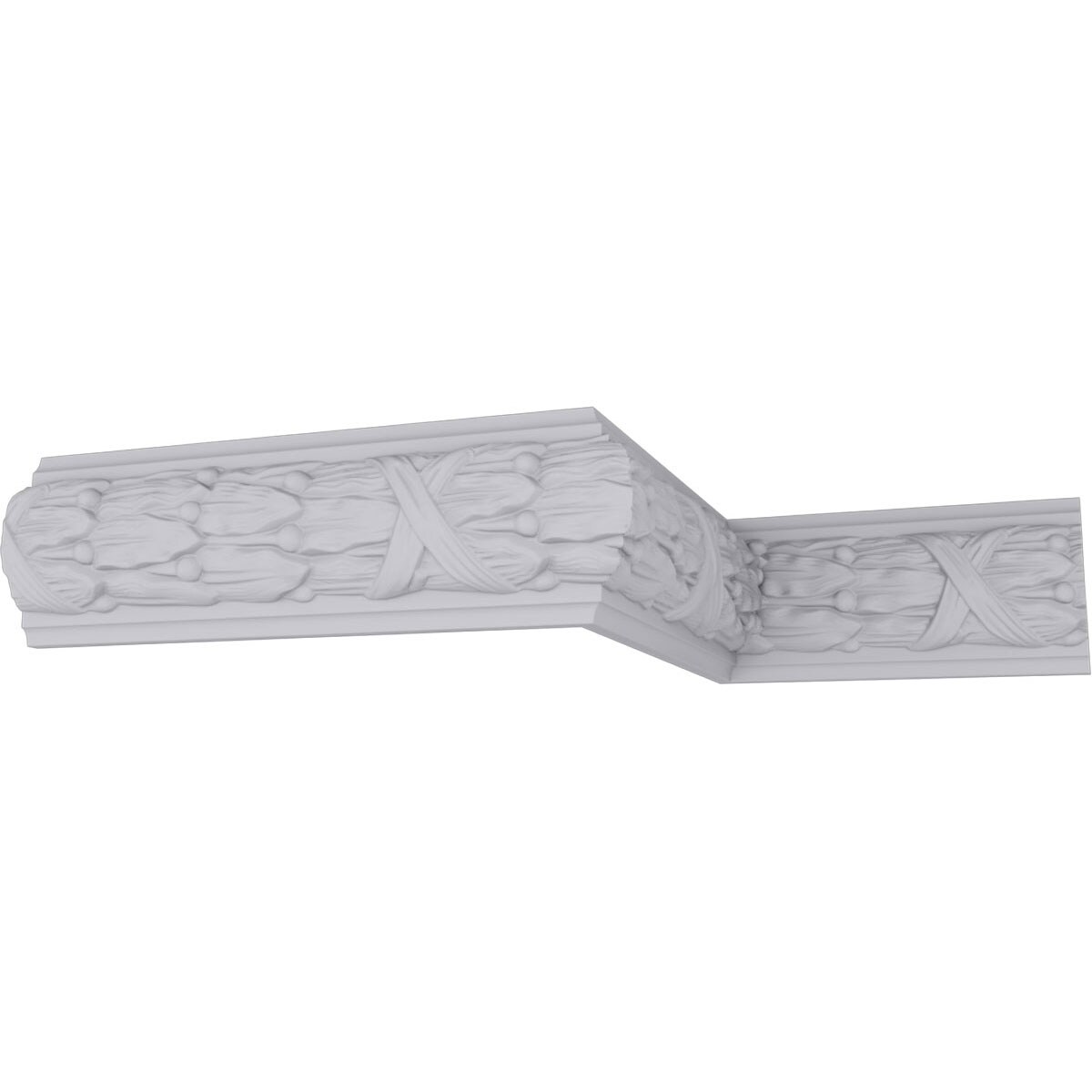 Ekena Millwork MLD03X01DU-CASE-2 Chair-Rail-Moulding - View #2