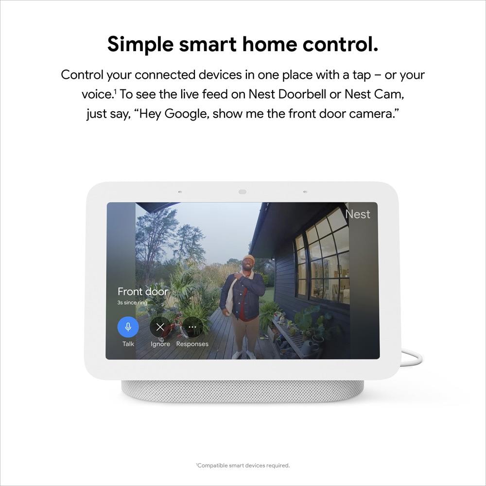 Google Nest Hub Smart Speaker & Display with Google Assistant