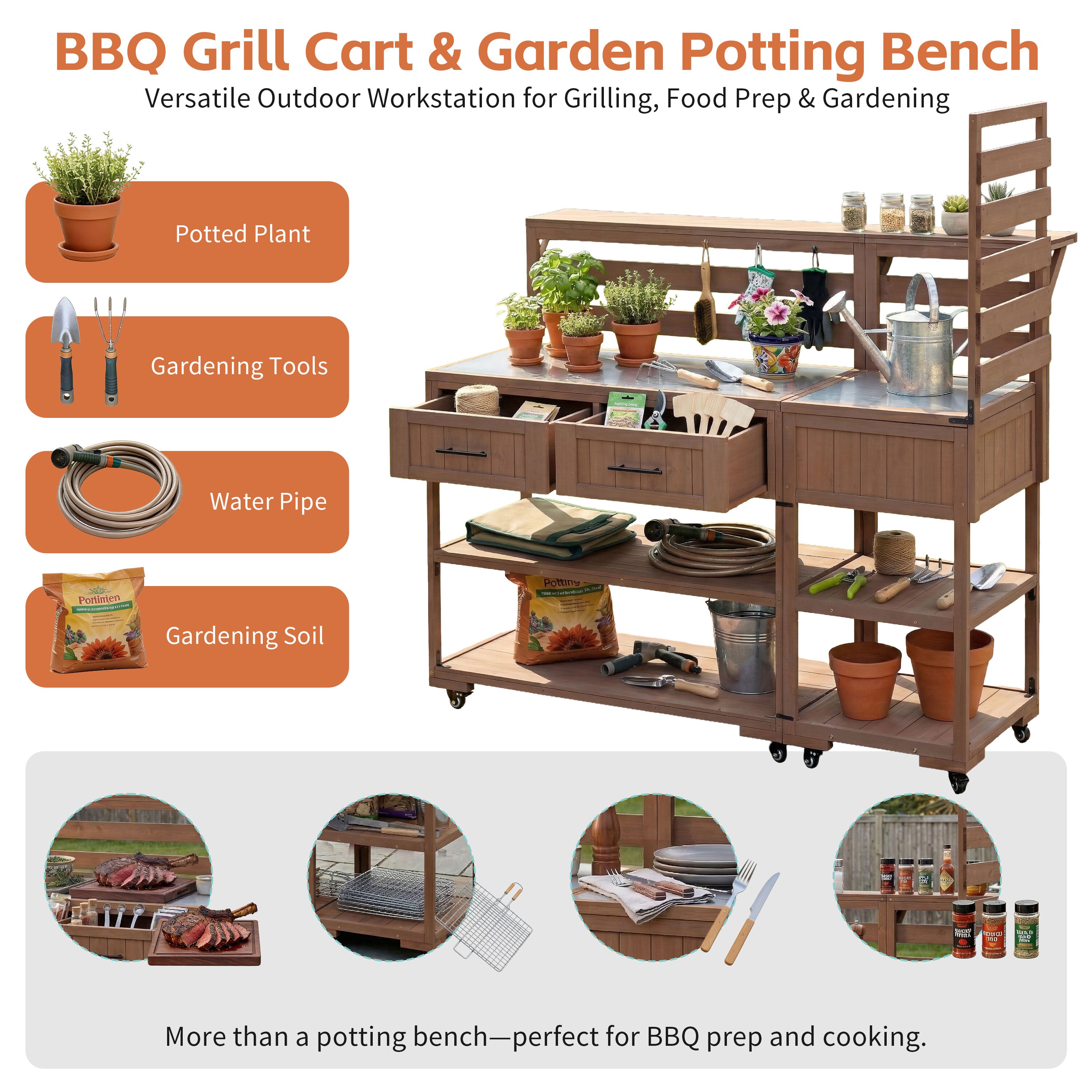 LOVMOR SF-W-N717P417963D Potting-Benches - View #4