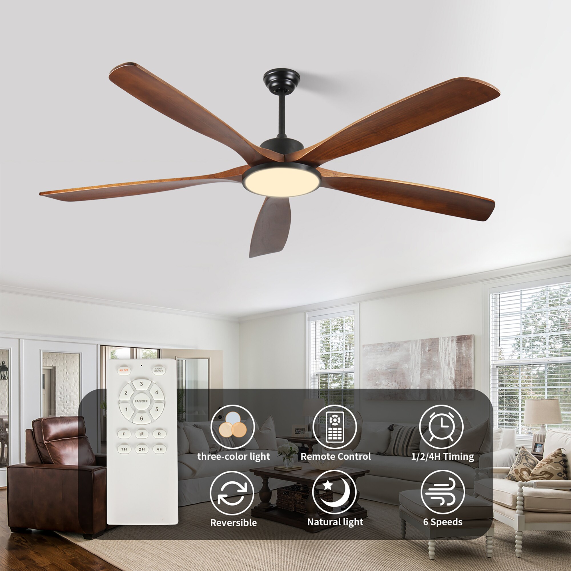 Fun Orange FUN26CF65 Ceiling-Fans - View #2