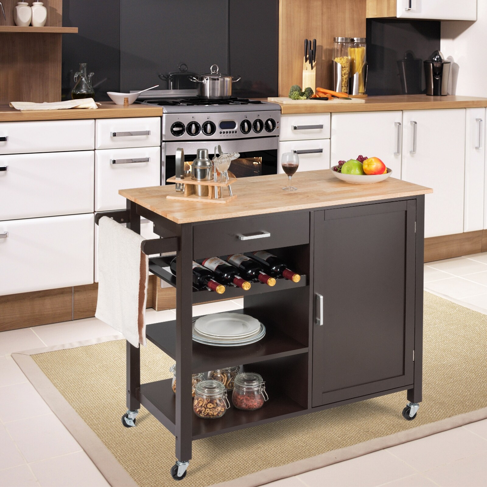 Slickblue D-CO-NB21166WH Kitchen-Furniture - View #2