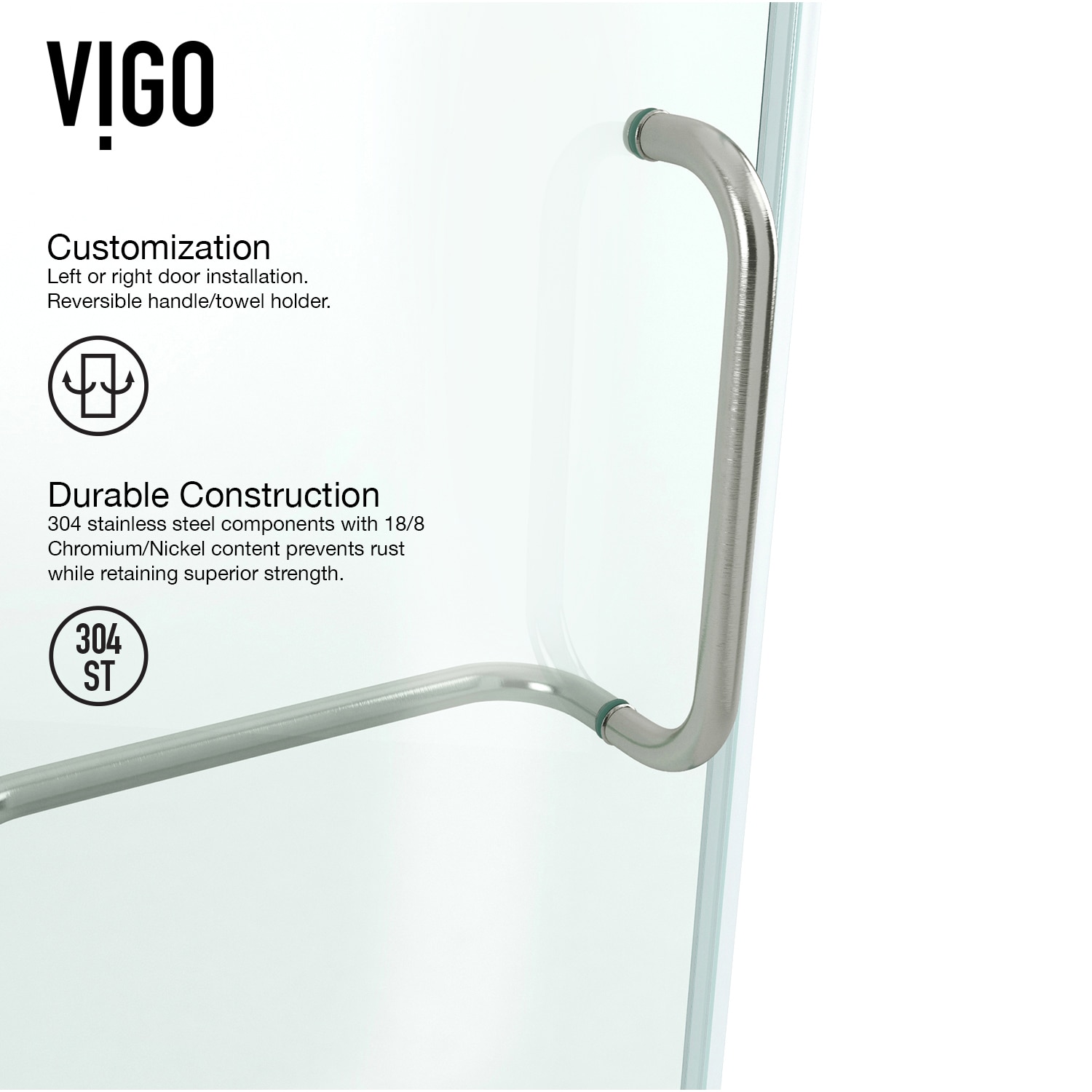 VIGO VG6011BNCL36 Shower-Doors - View #7
