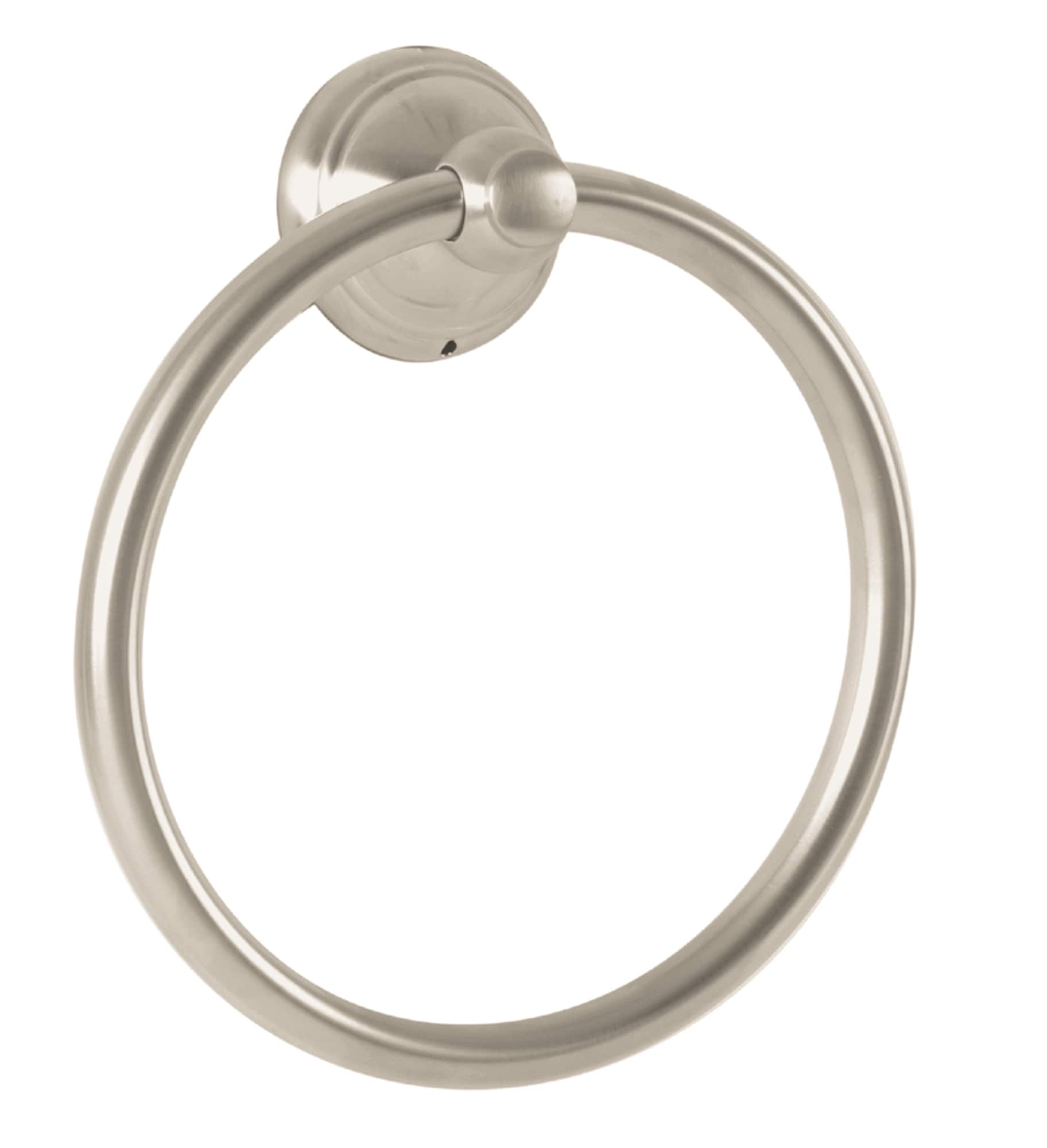 Hansgrohe 06095820 Brushed Nickel Wall mount Single Towel Ring