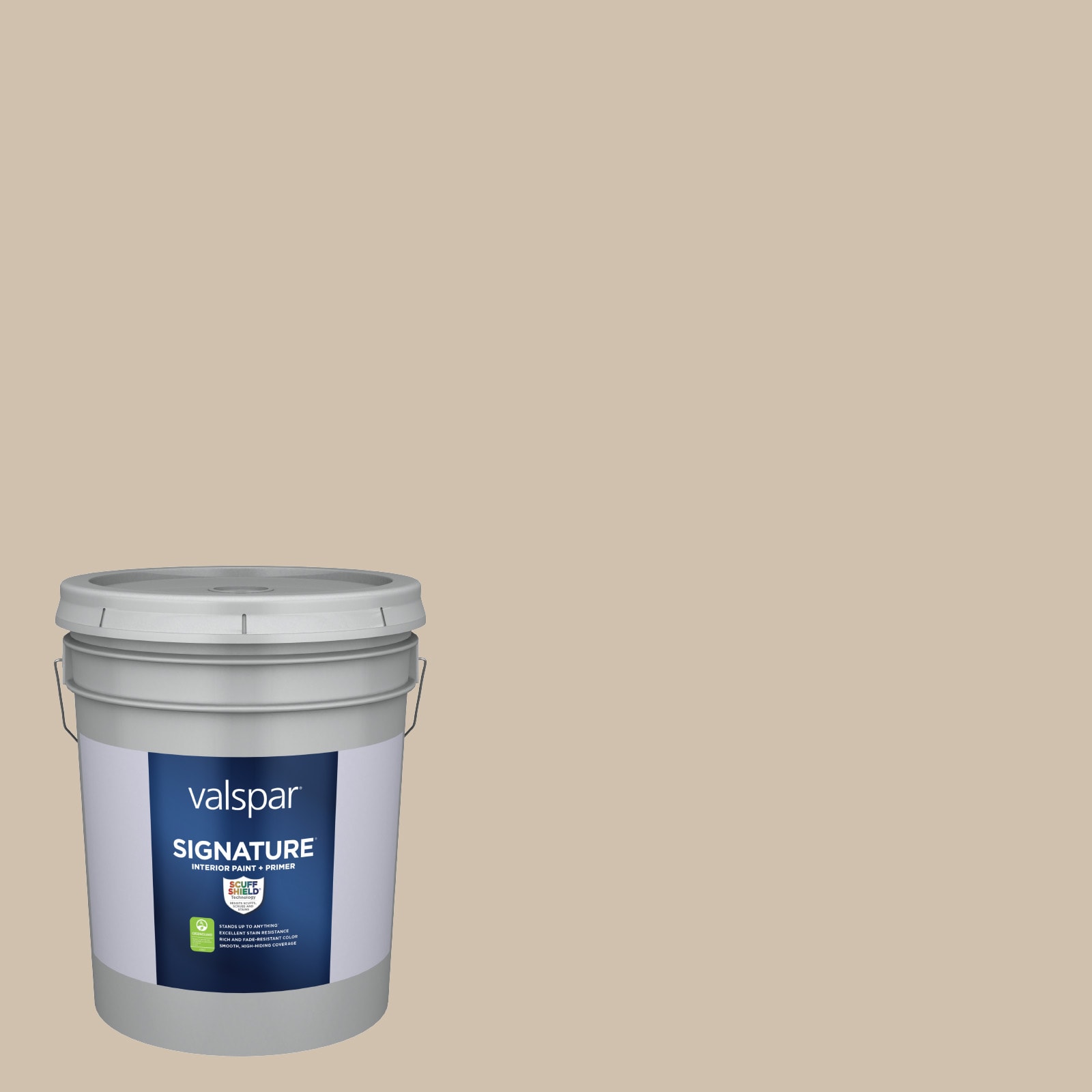 Valspar 3003-10B-773967 Signature Semi-gloss Hopsack 3003-10B Latex Interior Paint Paint + Primer ( 5-gallon )