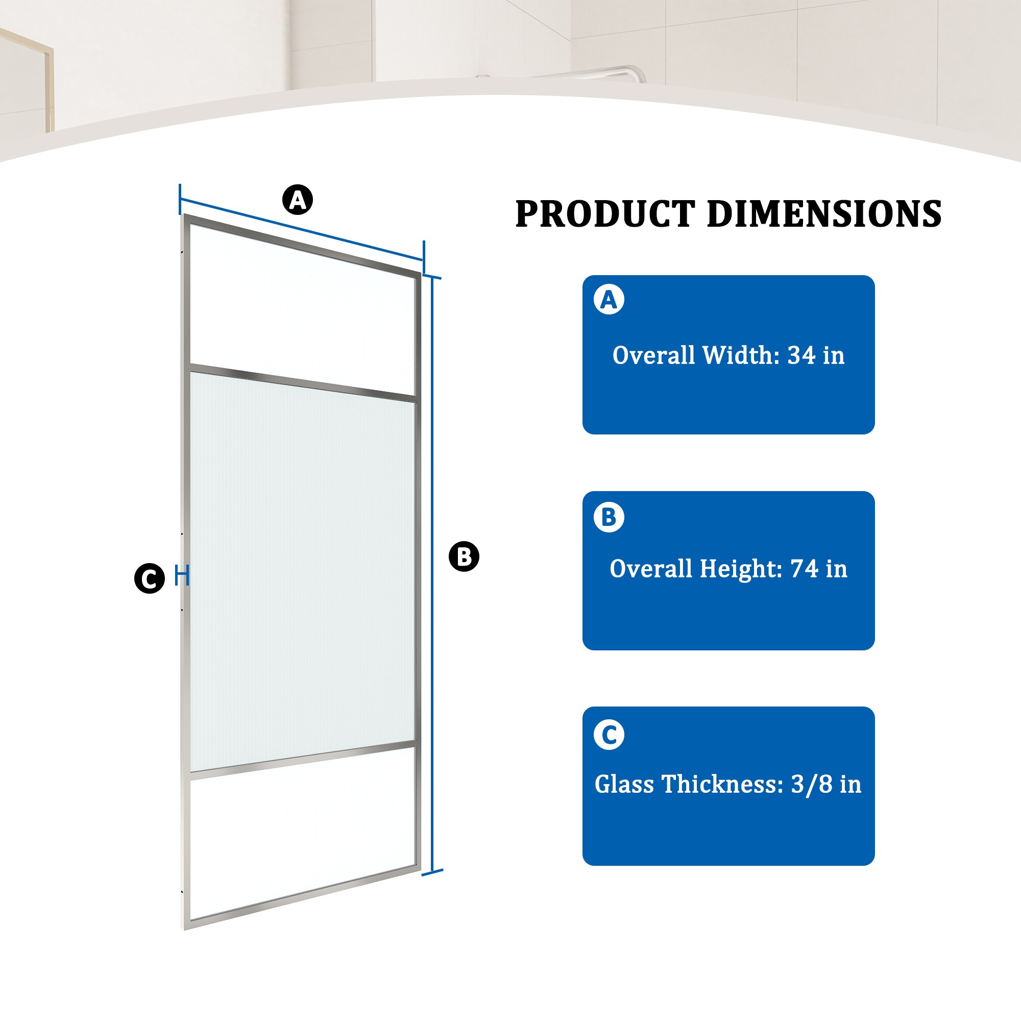 Vanityfus VA13SN013474BN Shower-Doors - View #3