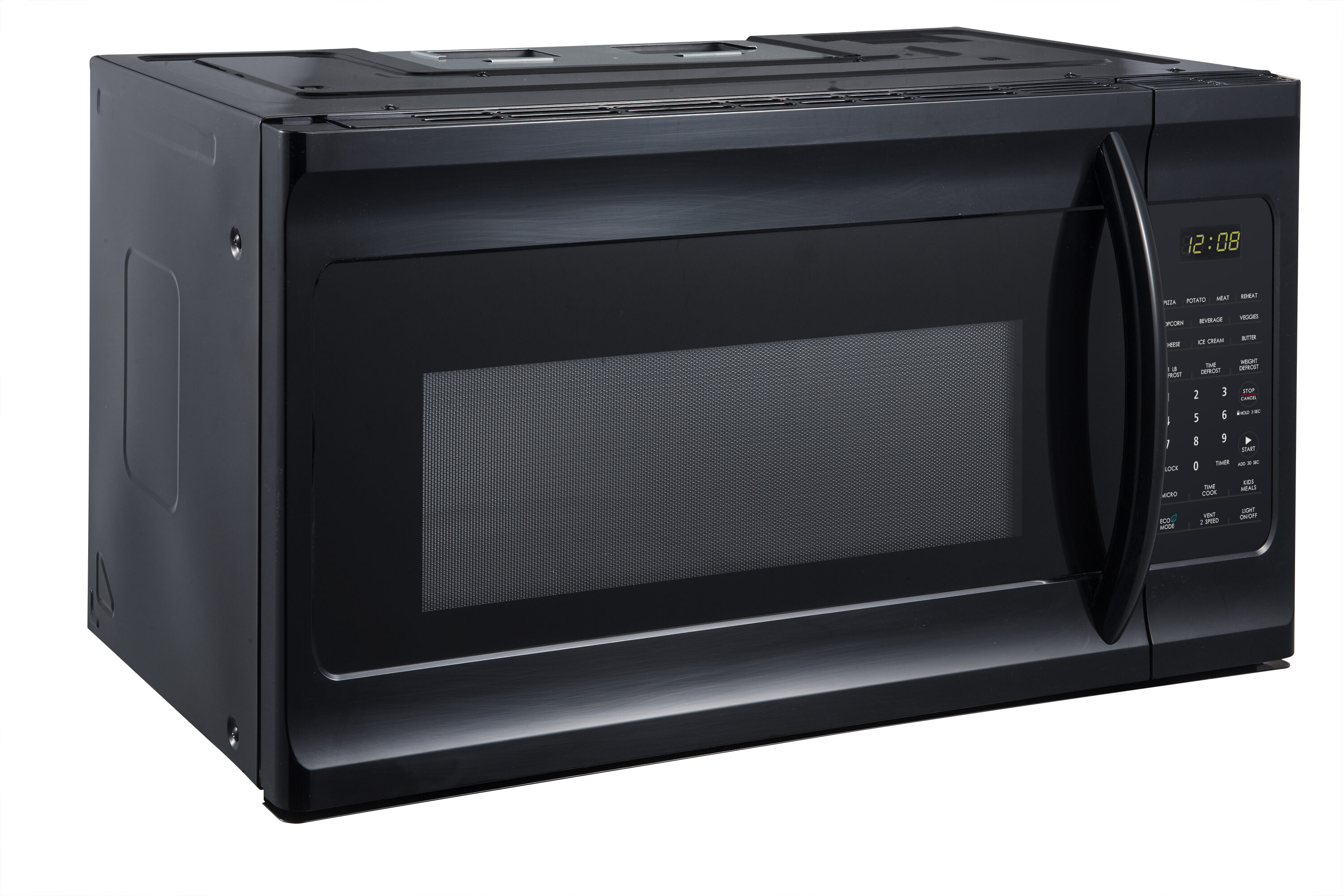 Above range microwave deals black