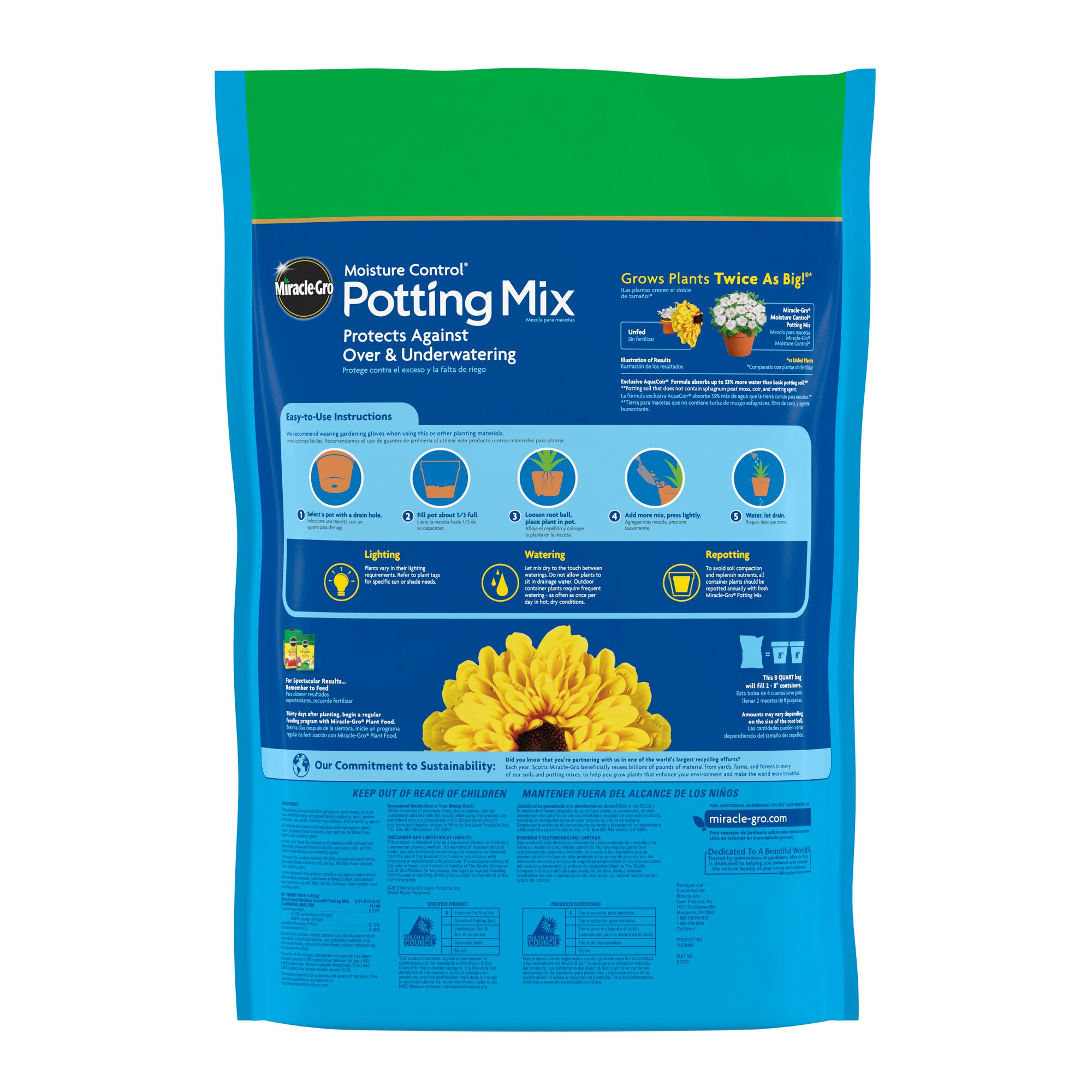 Miracle-Gro 75578304 Garden-Soil-Soil-Amendments - View #12