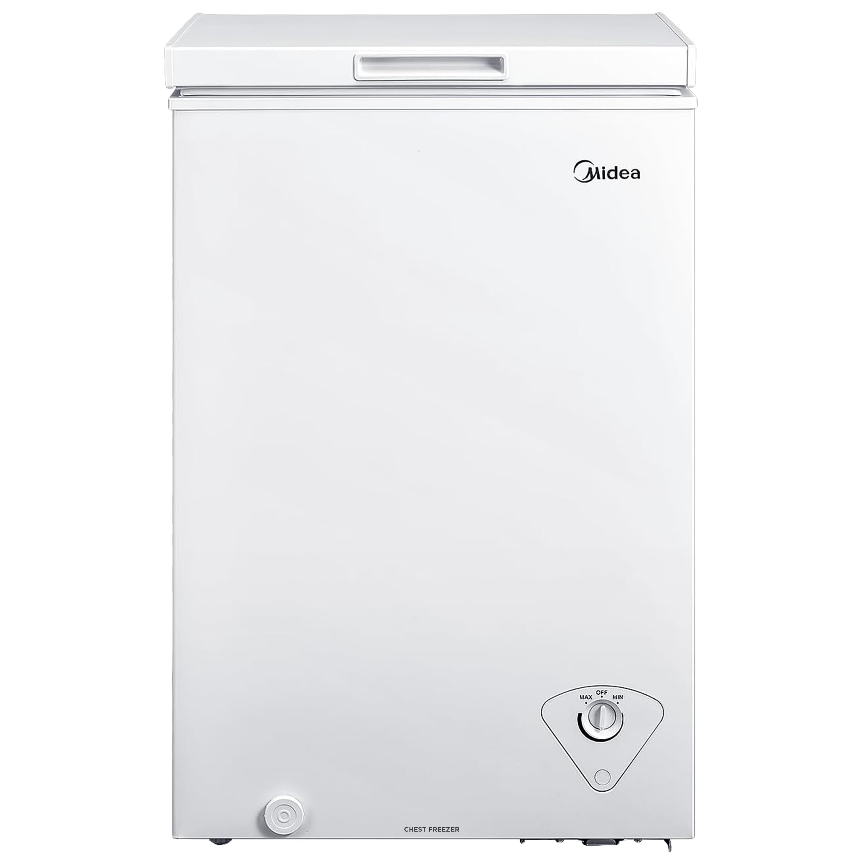 Midea MRC04M3AWW 3.5-Cu. Feet Garage Ready Manual Defrost Chest Freezer Convertible to Refrigerator ( White )