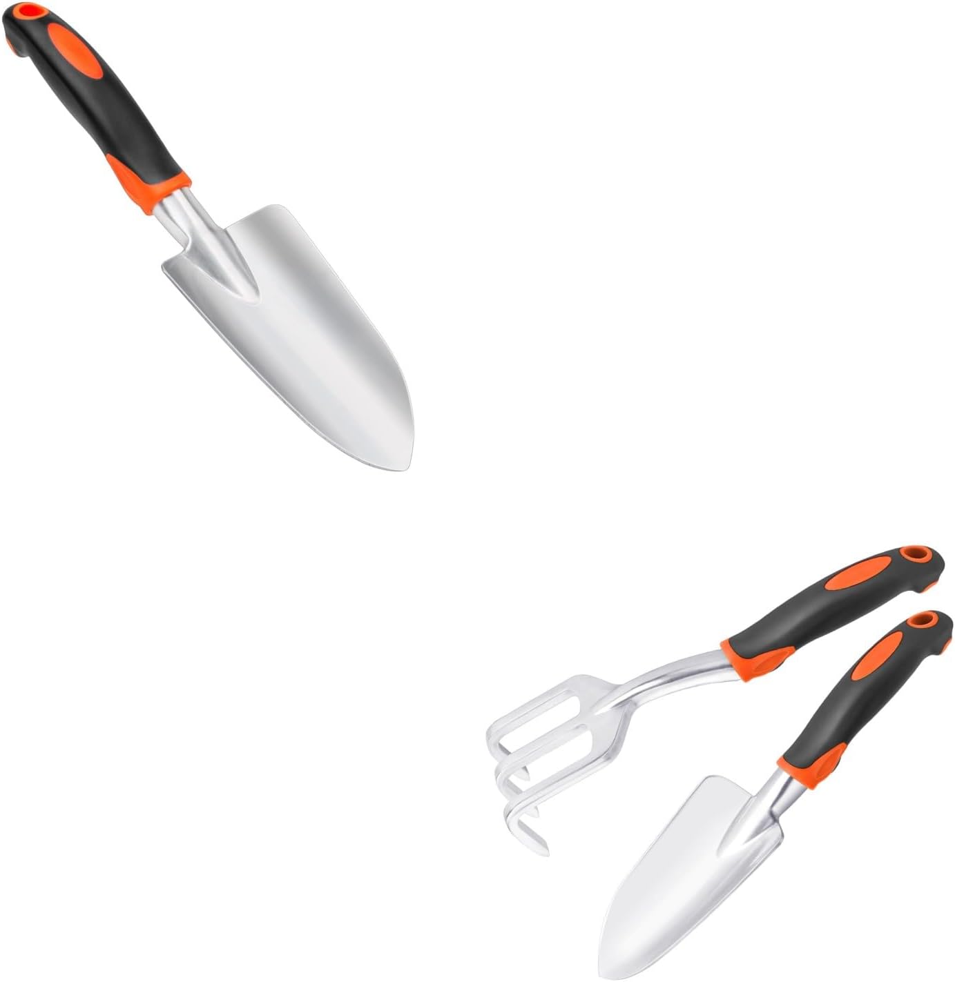 Rbied GA-01Q Heavy Duty Garden Hand Trowel and Shovel Set