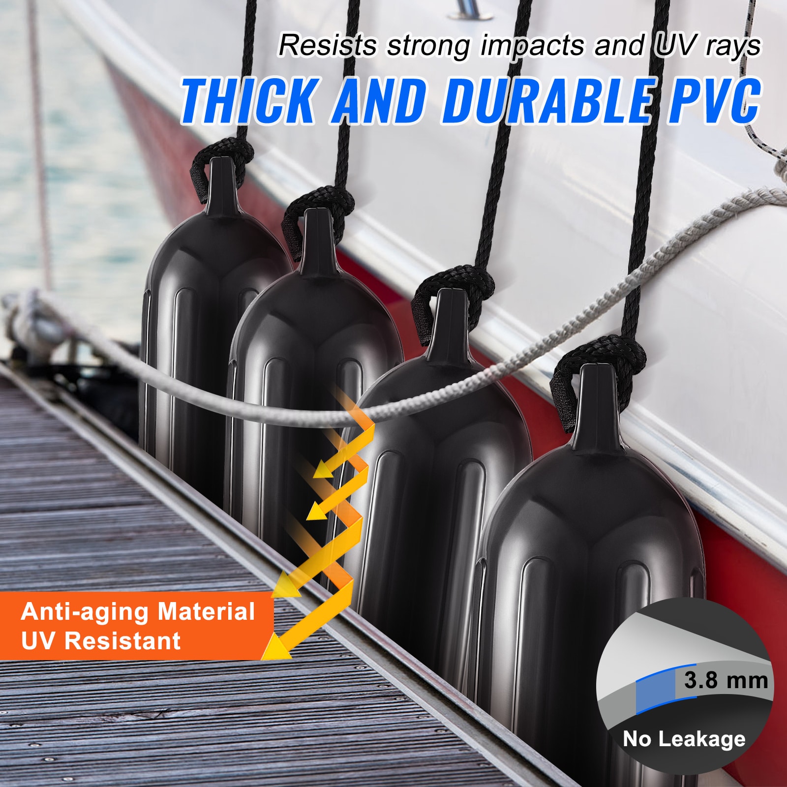 VEVOR CYHX4JZ55YCTDUAARV0 Boat-Bumpers - View #8