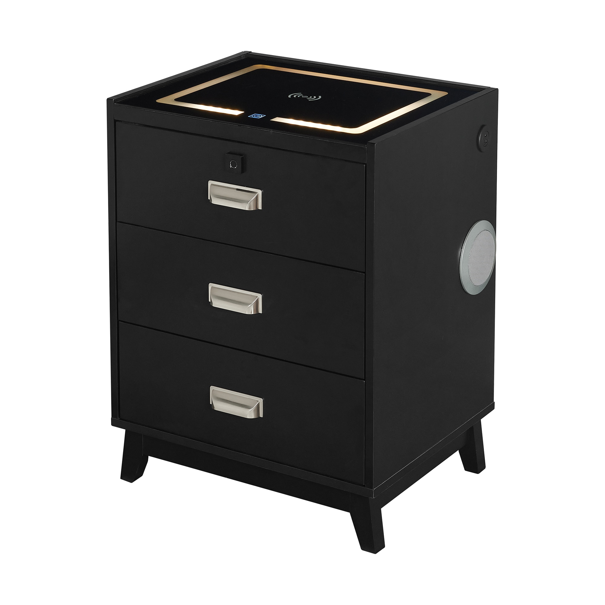 Picket House Furnishings A-13150-8-NS Azura Black Nightstand