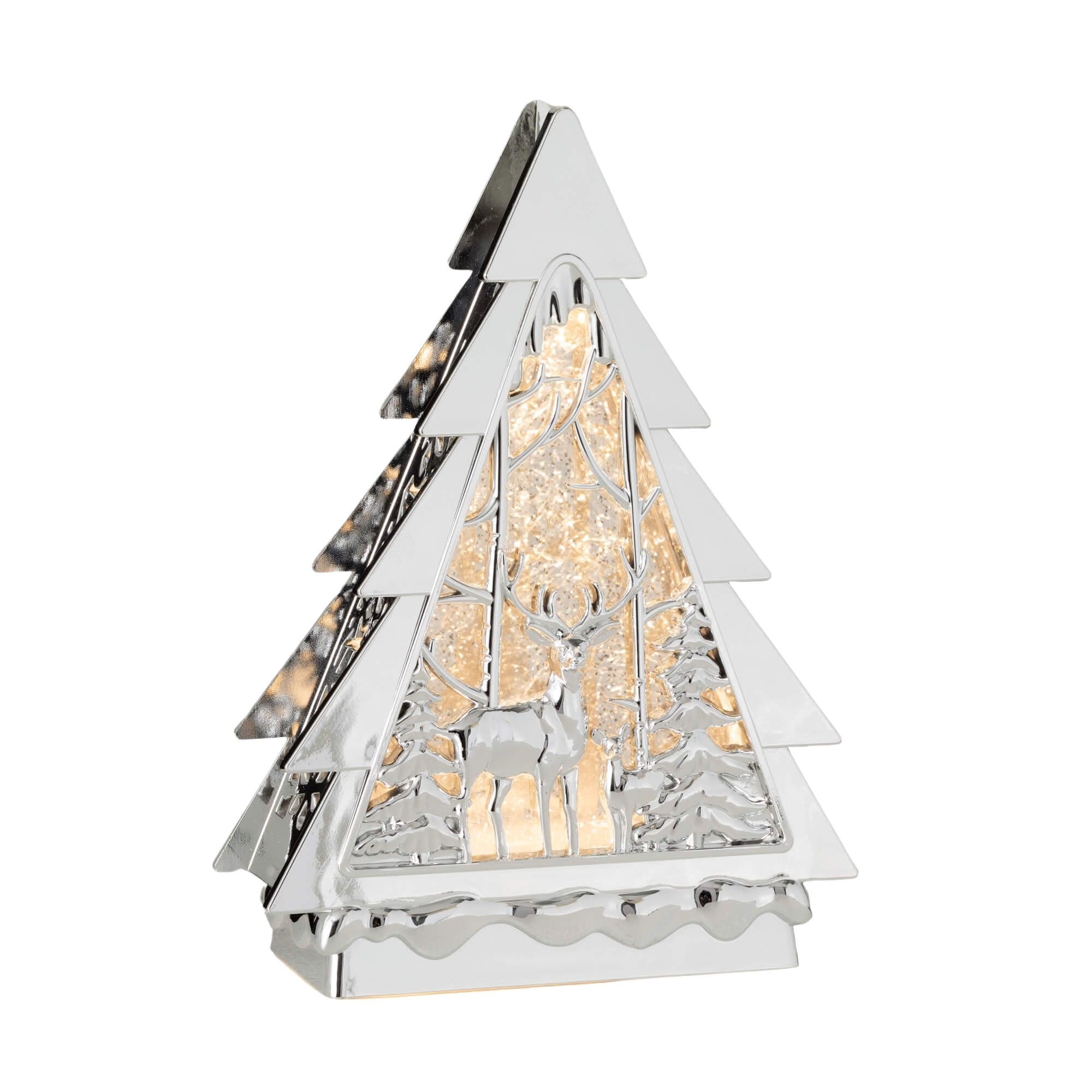 Sullivans PN4187 11-in Lighted Decoration Tree Battery-operated Christmas Decor