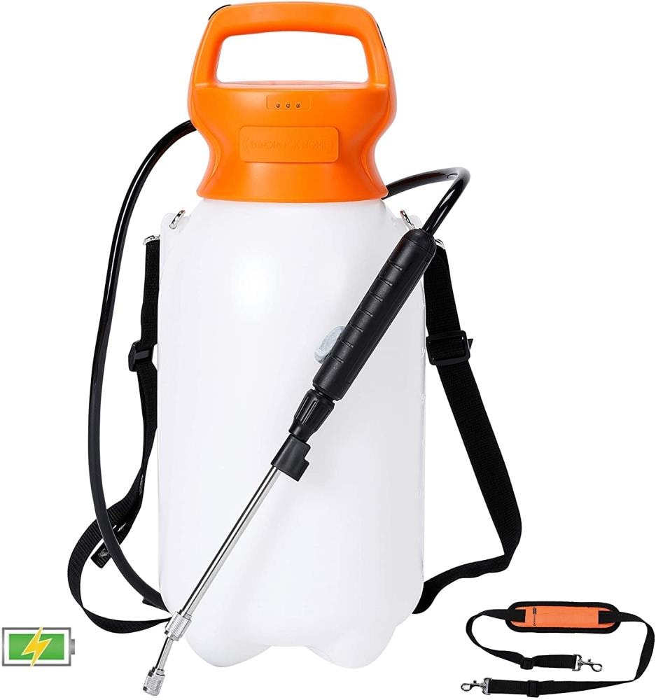 Lesco 2-Gallons Plastic Battery Operated Pump Sprayer | 190594