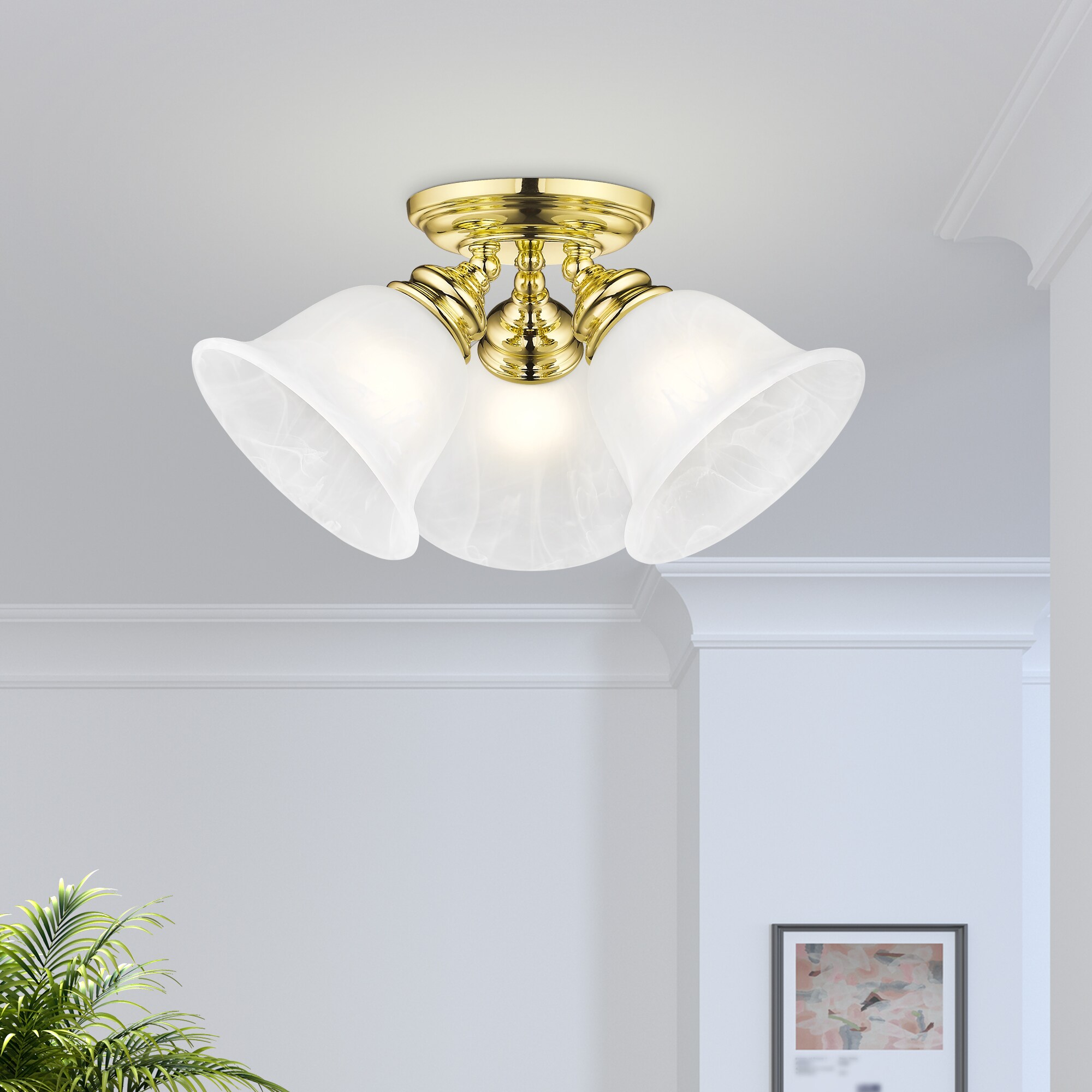 Livex Lighting 1358-02 flushmounts - View #8