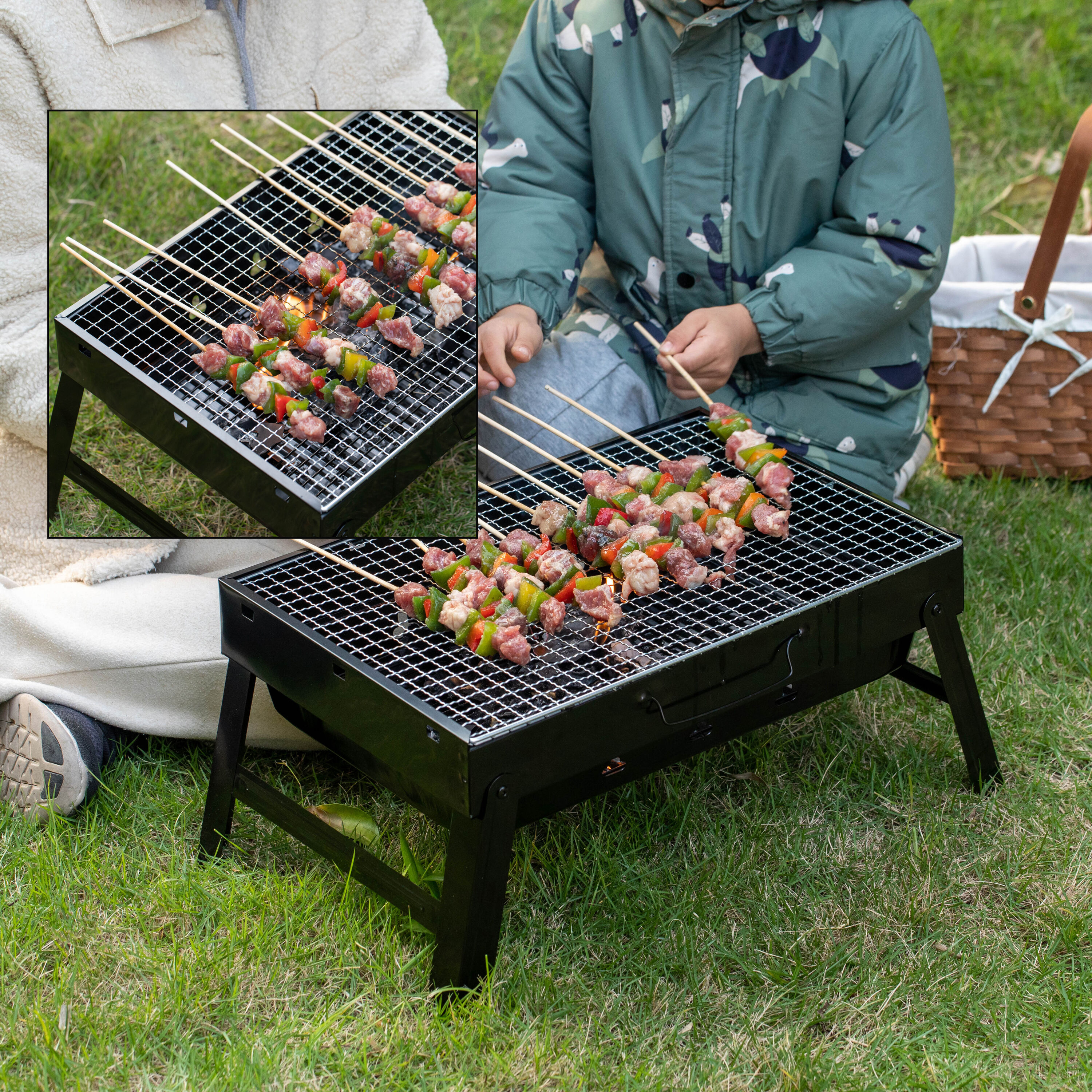 Gardenised QI004806 Tabletop-Grills - View #3