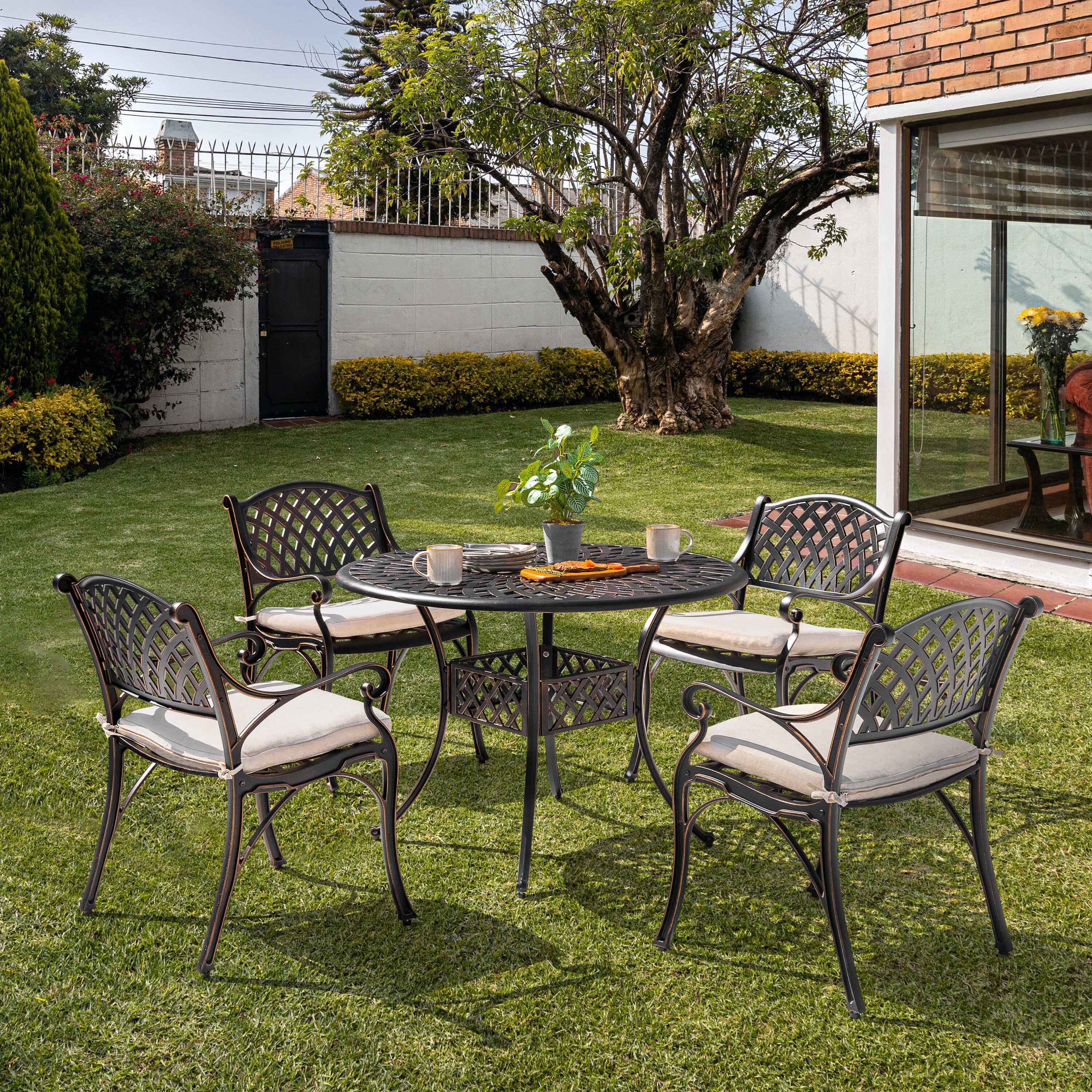Nuu Garden SCD002-01A-0243 Patio-Dining-Sets - View #13