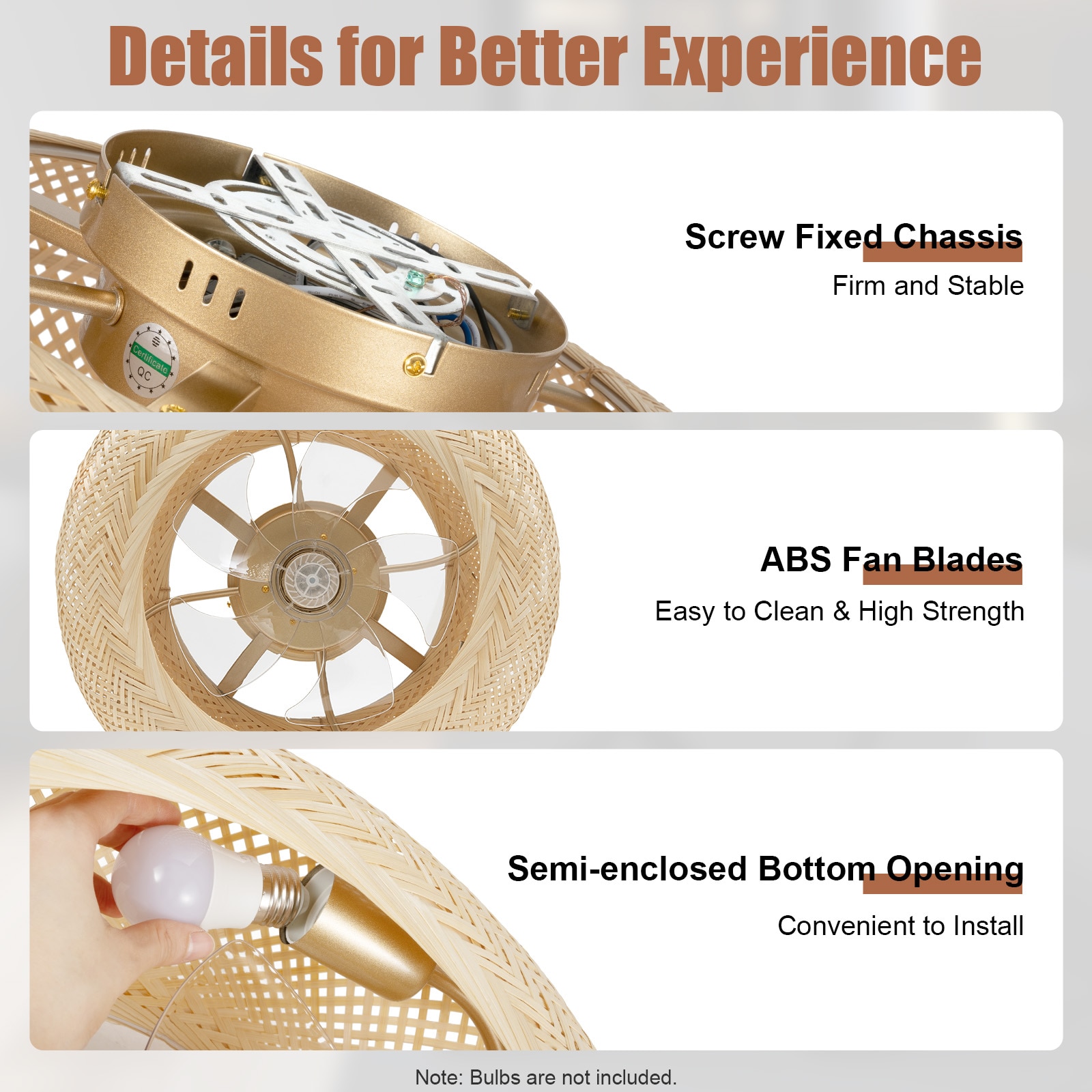 Oukaning 20-in Cage Reverse 6-speed Timing with Abs Blades Oukaning 20-in Cage Reverse 6-speed Timing with Abs Blades