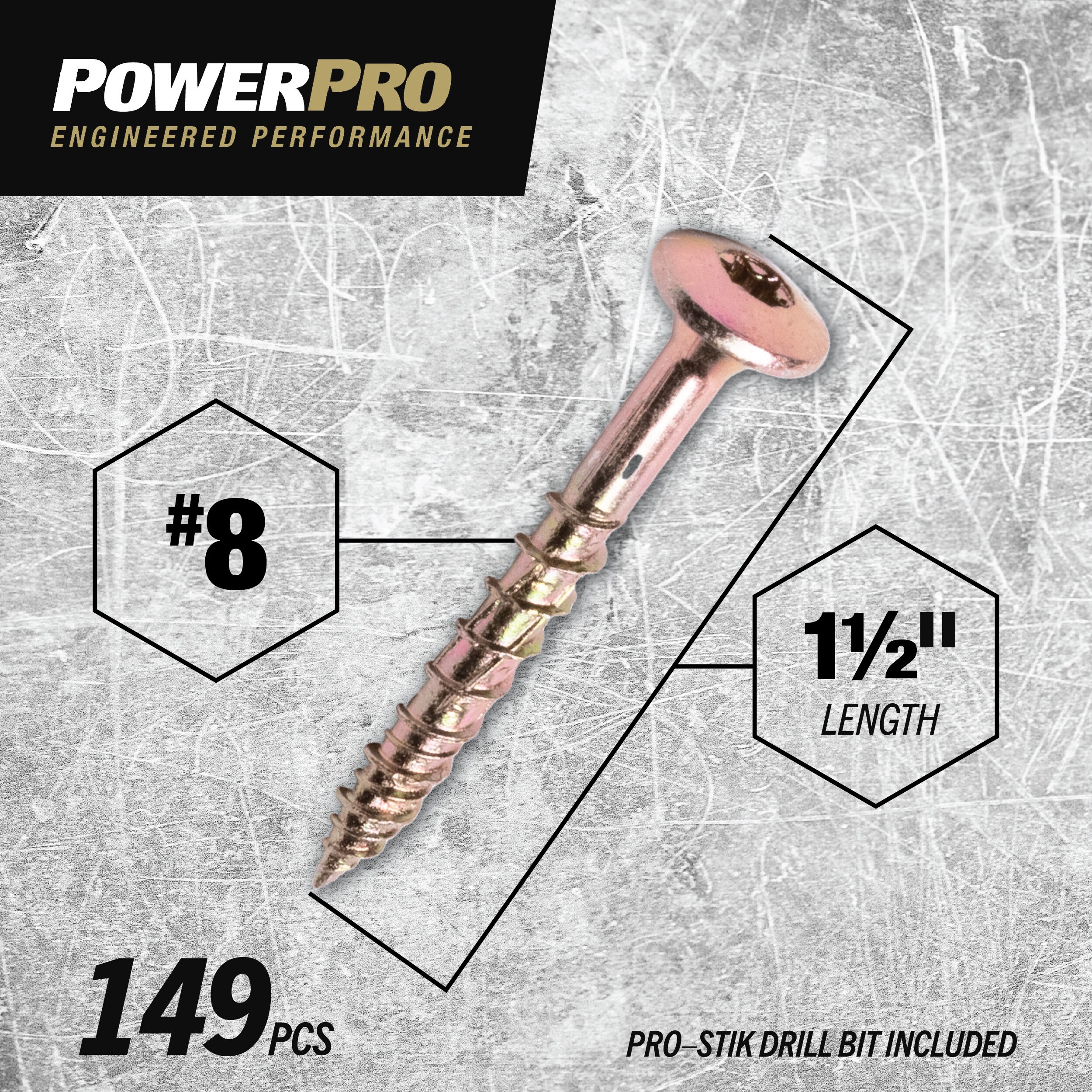 Power Pro 116957 Wood-Screws - View #3