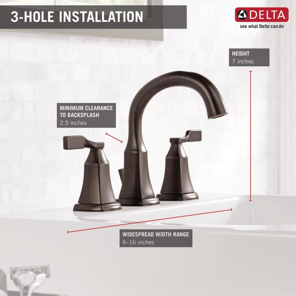 Delta 35766LF-RB Lavatory-Faucets - View #3
