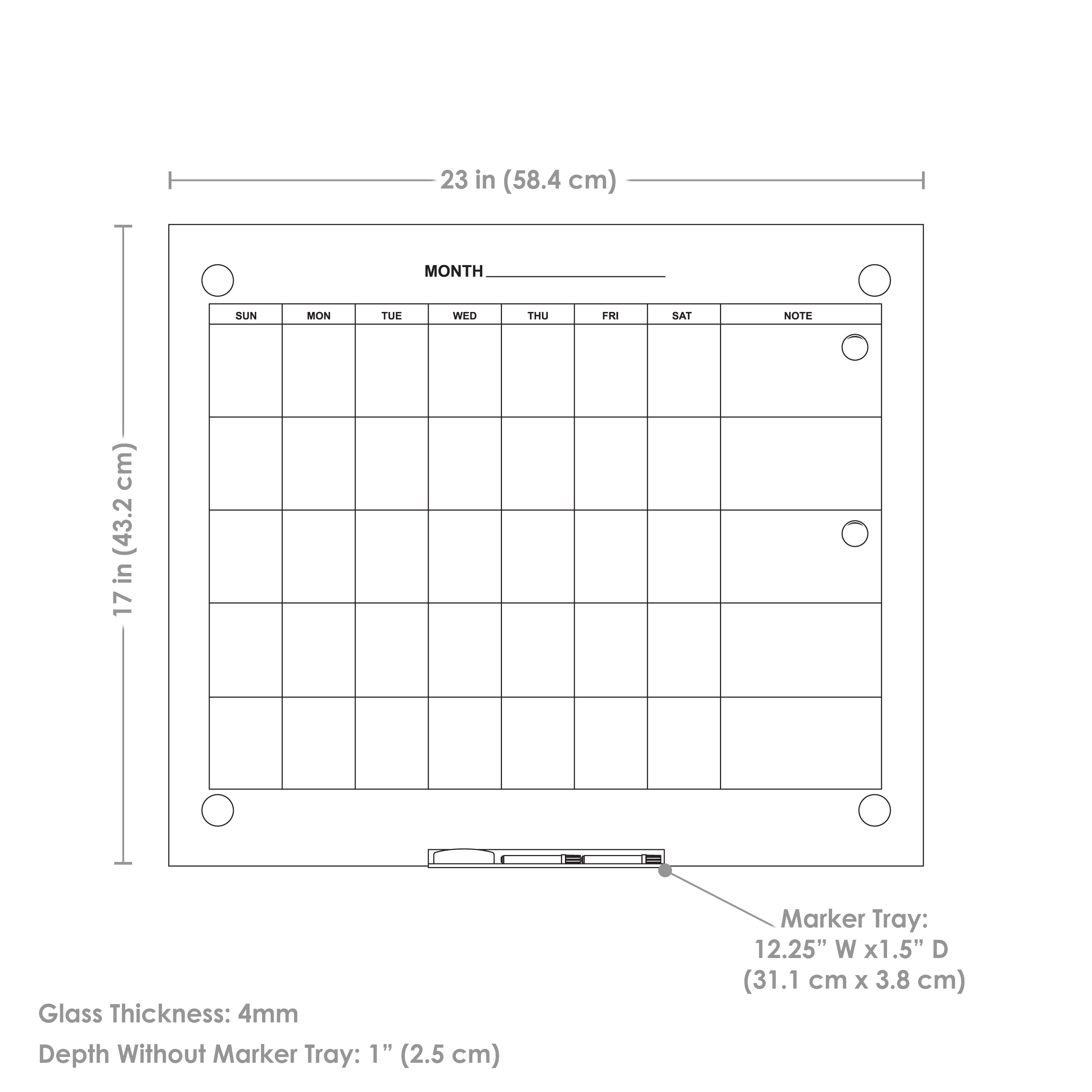 Sunnydaze Decor QBD-3071 Calendars-Planners - View #6