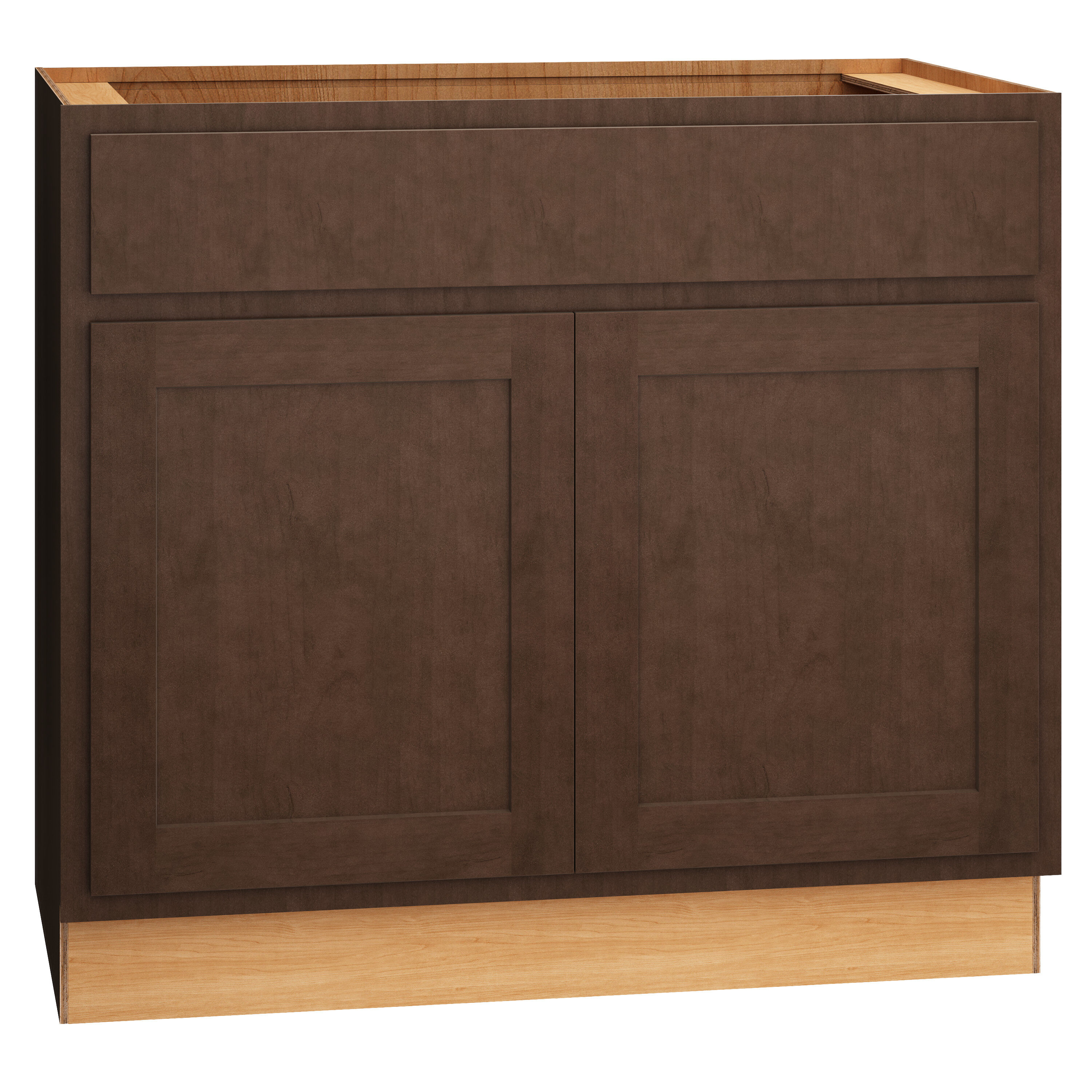 Diamond Express Jamestown 36-in Thatch Partial Overlay Bathroom Vanity ...