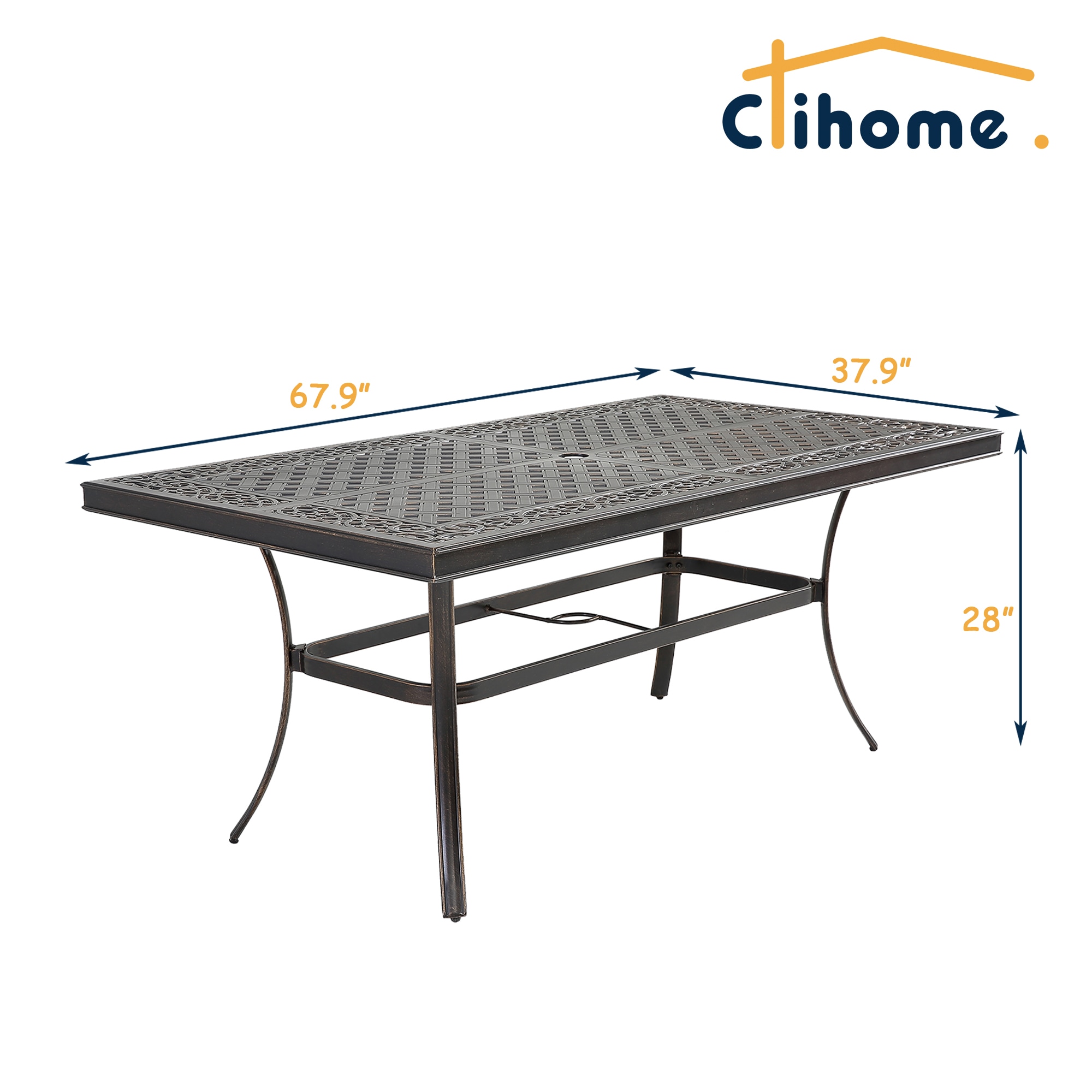 Clihome EF-29SW3-04 Patio-Tables - View #2