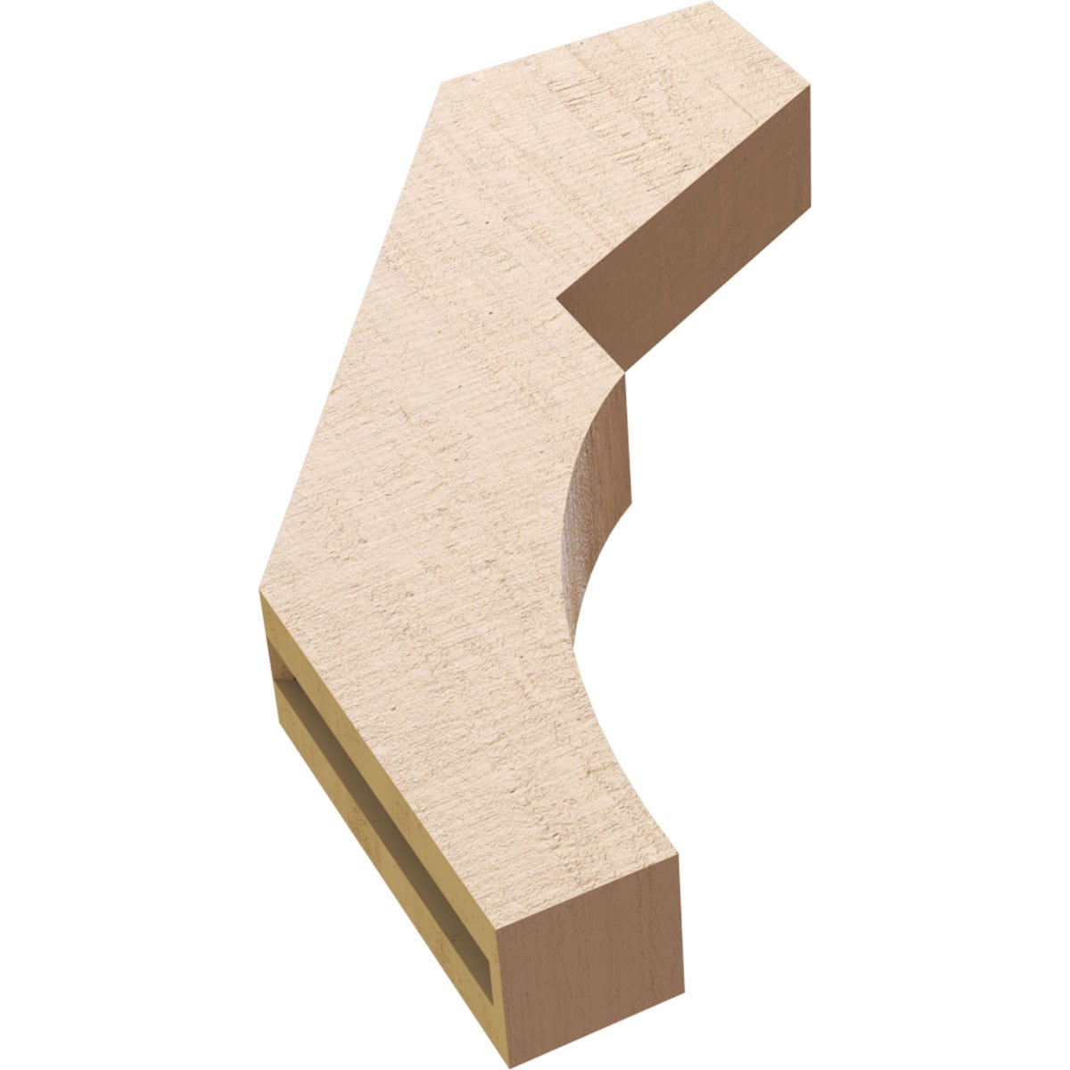 Ekena Millwork BRCUR03X16X22MONRCPR braces - View #7