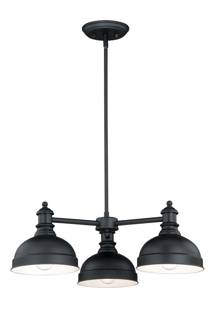 Cascadia Keenan 3-light Oil Rubbed Bronze Farmhouse Dry Rated 