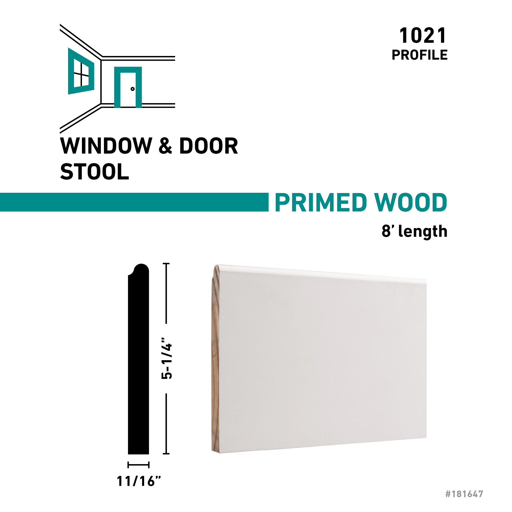 RELIABILT 1021 8FJPMD Window-Door-Casings - View #6