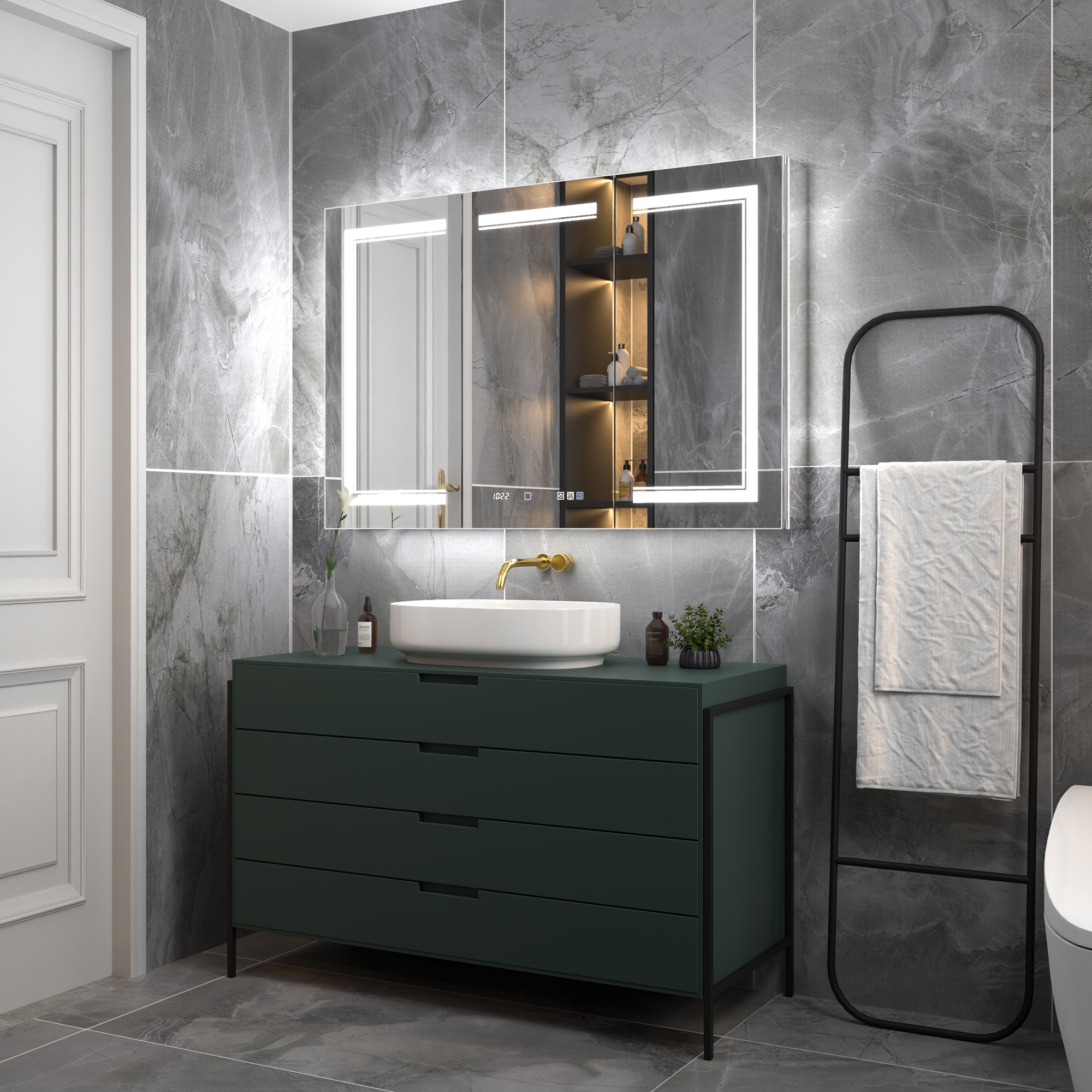ExBrite W7MC7236 Bathroom-Medicine-Cabinets - View #2