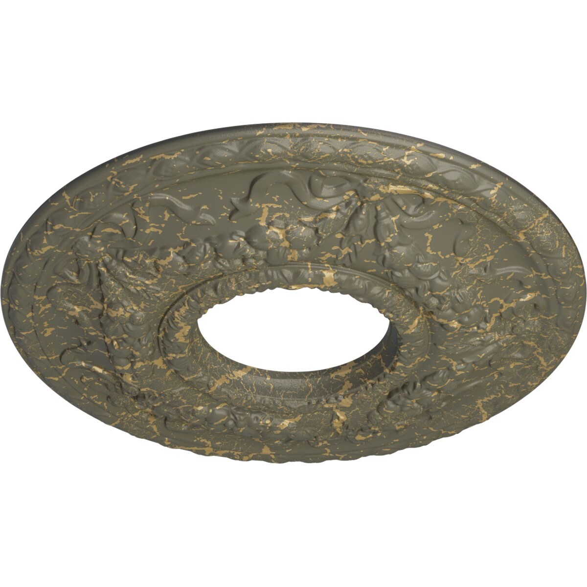 Ekena Millwork CM26HUWHC Ceiling-Medallions - View #2