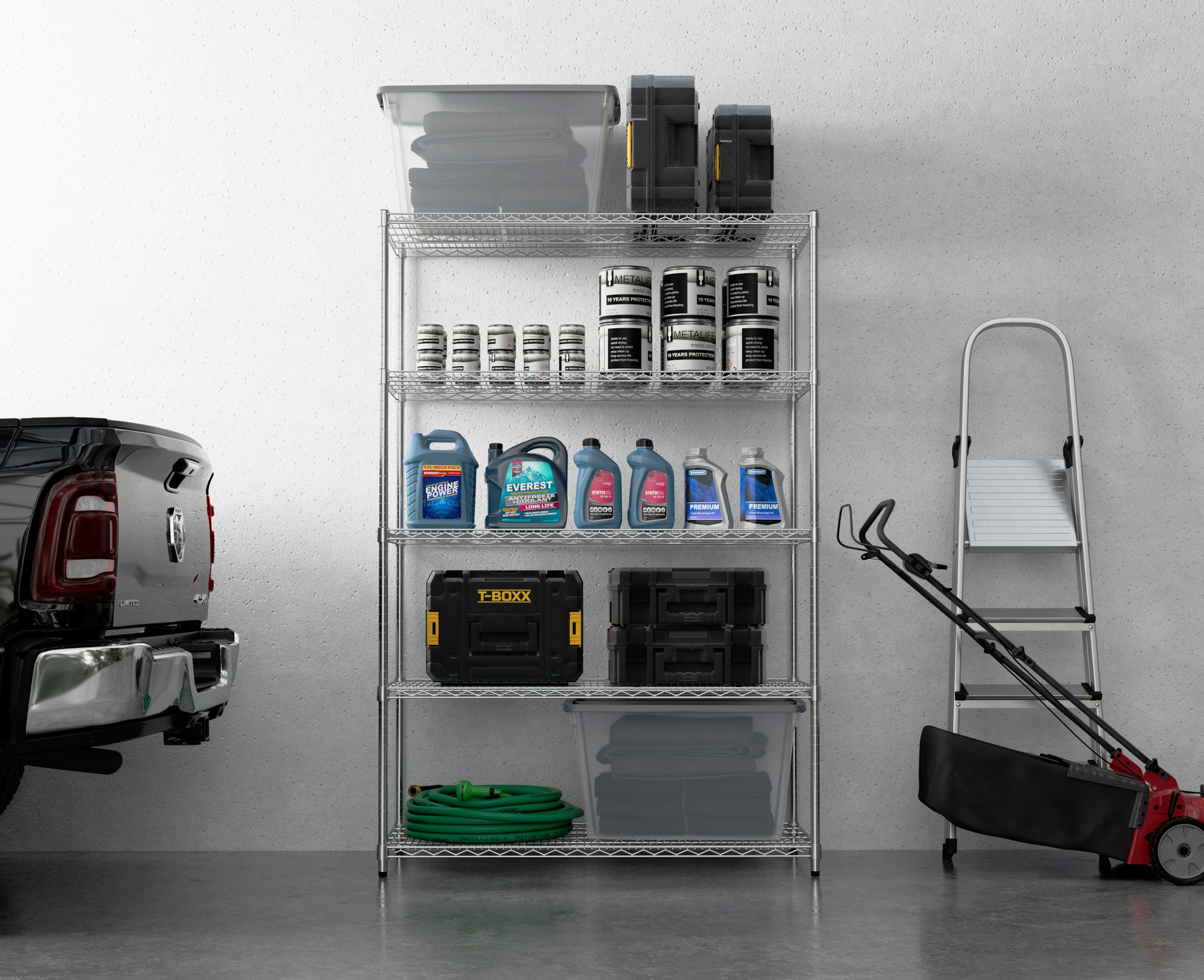 Everest ERS5AMCS Free-Standing-Shelving - View #4